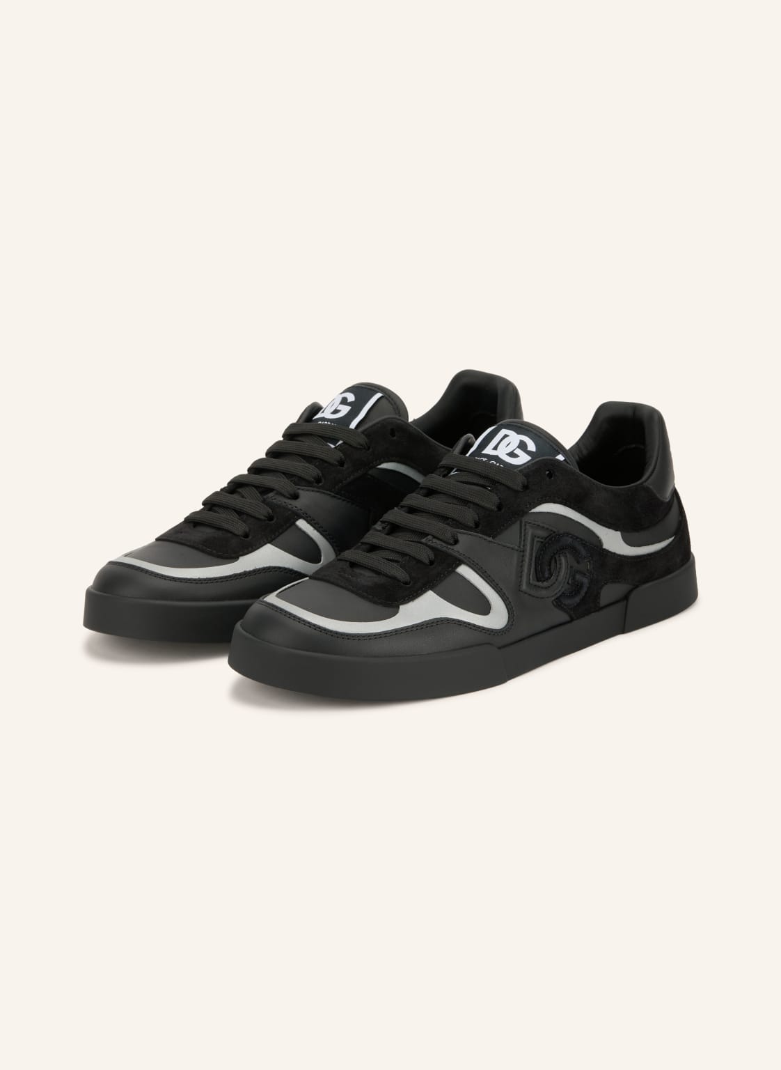 Produktový obrázek Dolce & Gabbana Dolce & Gabbana Sneakersy Portofino černá / stříbrná