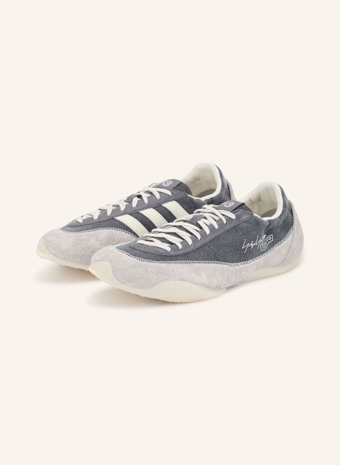 Produktový obrázek Y-3 Y-3 Sneakersy Tokyo Warped tmavě šedá / světle šedá