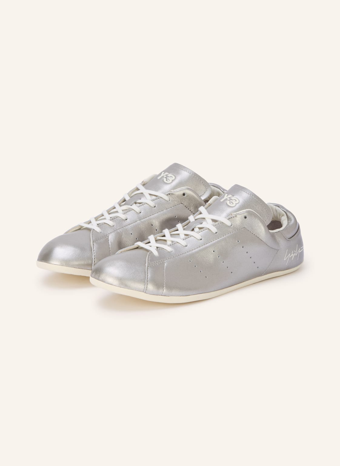 Produktový obrázek Y-3 Y-3 Sneakersy Y-3 Stan Smith Lo Pro stříbrná / režná