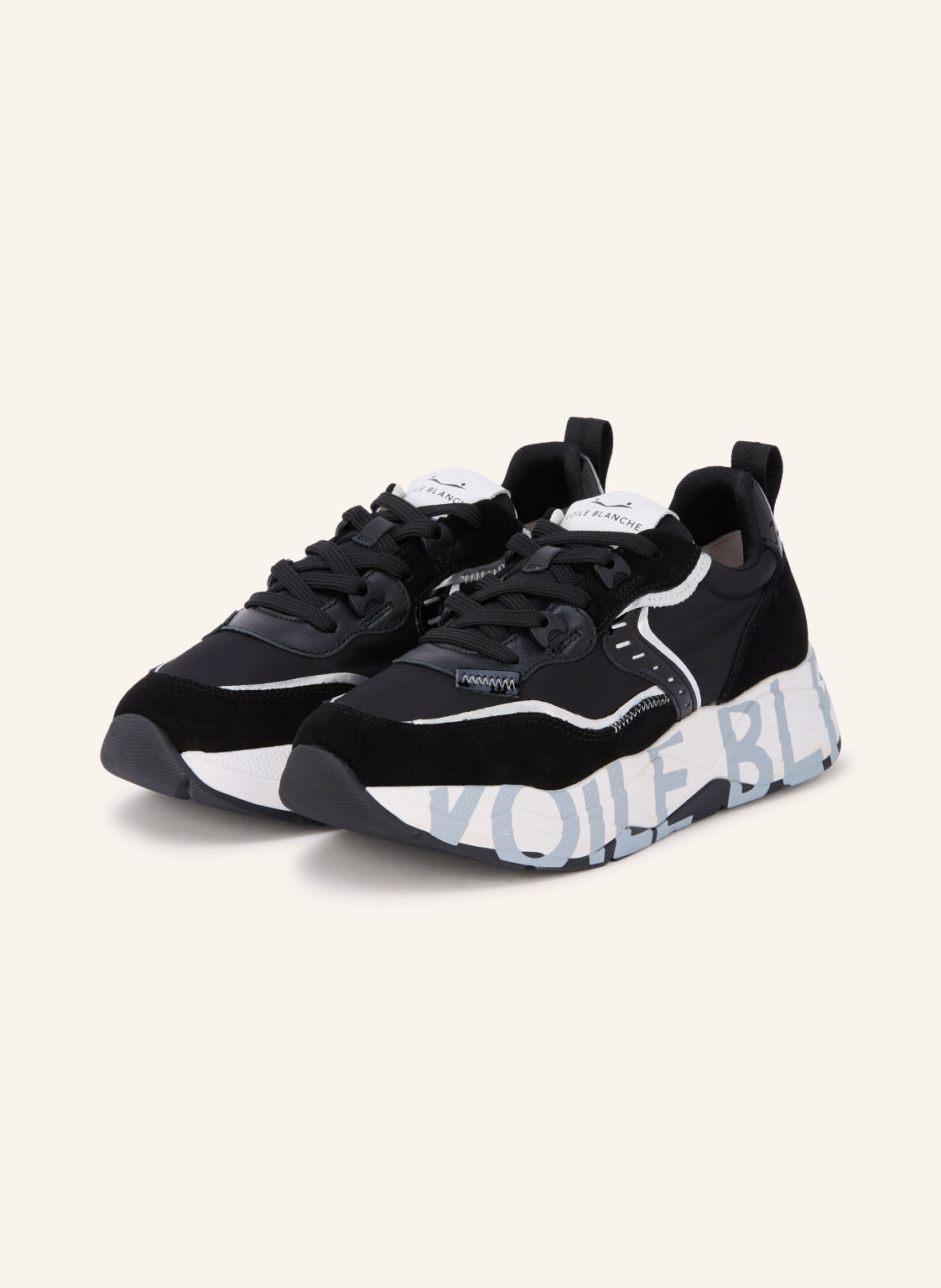 Produktový obrázek Voile blanche Voile Blanche Sneakersy club105 černá / stříbrná