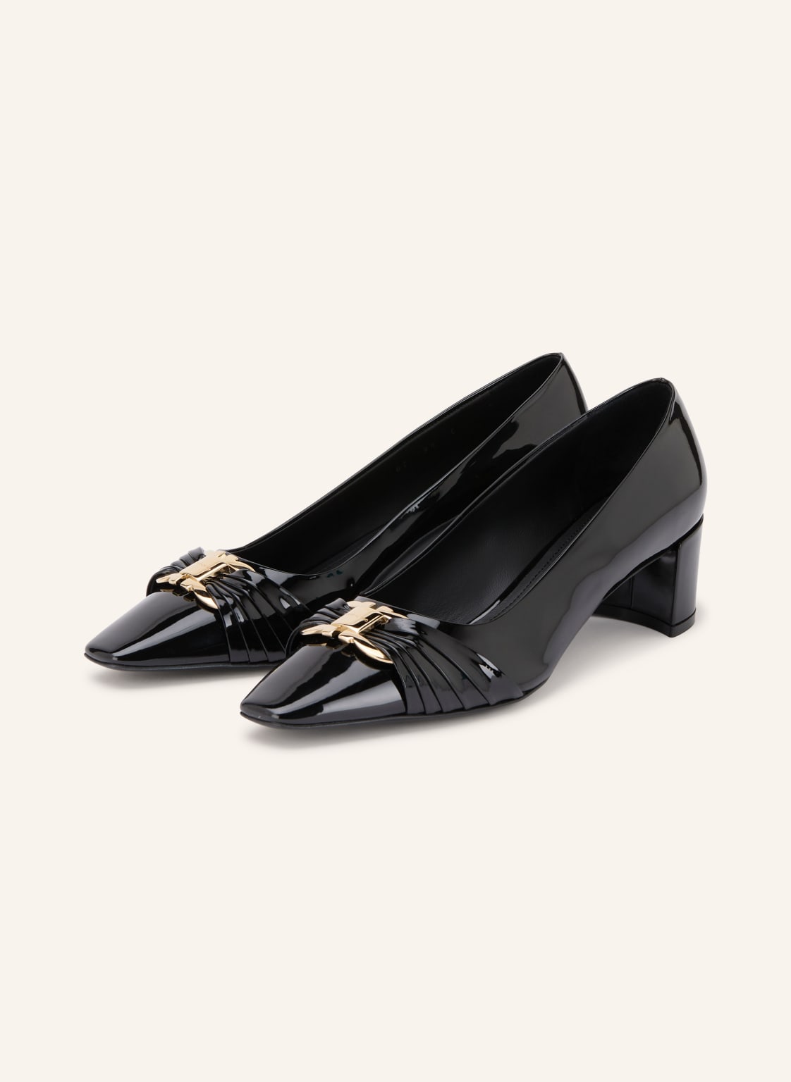 Produktový obrázek FERRAGAMO Ferragamo Lakované Lodičky Tillya černá