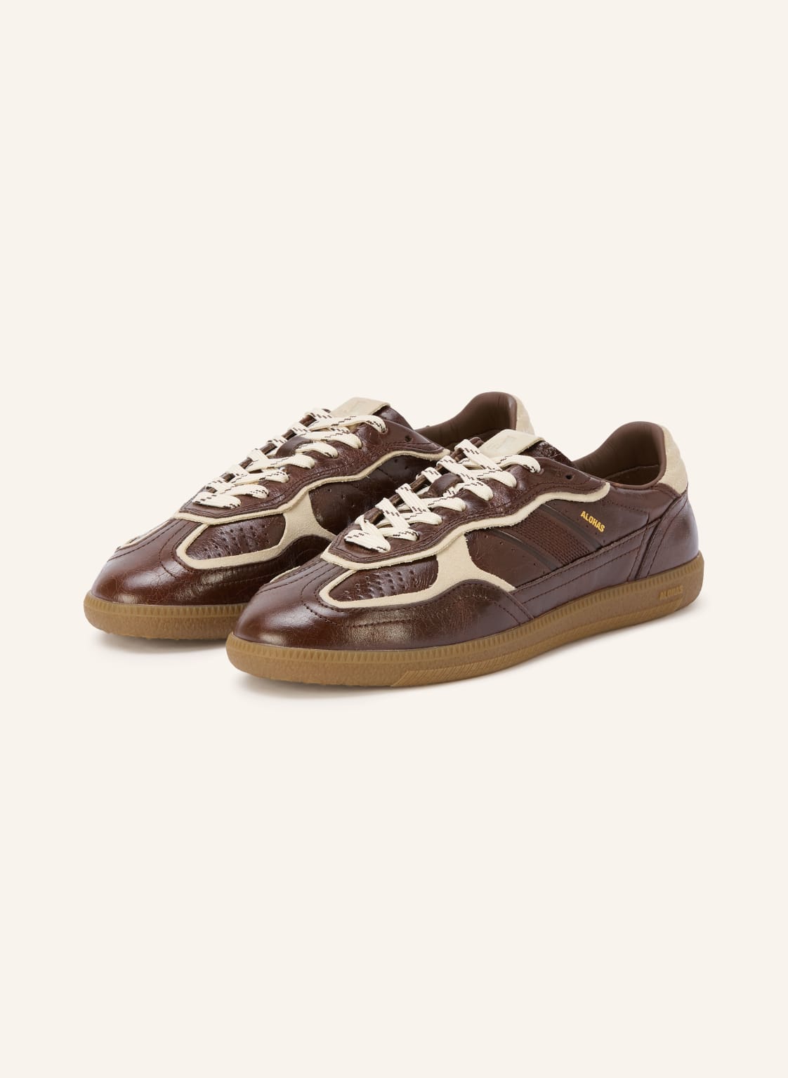 Produktový obrázek ALOHAS Alohas Sneakersy Tb 490 tmavě hnědá / krémová
