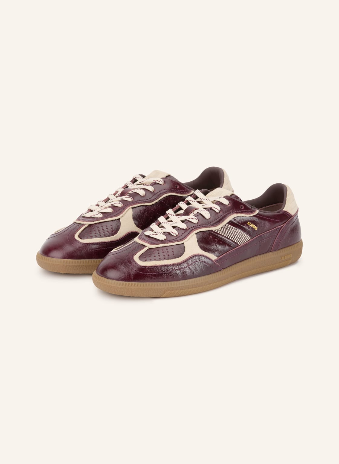Produktový obrázek ALOHAS Alohas Sneakersy Tb 490 tmavě červená / krémová