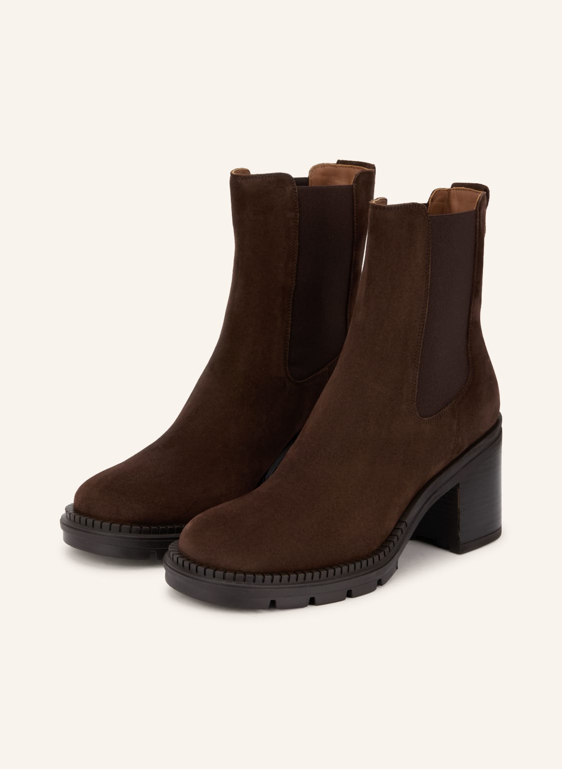 Produktový obrázek CASADEI Casadei Chelsea Boots Renna tmavě hnědá