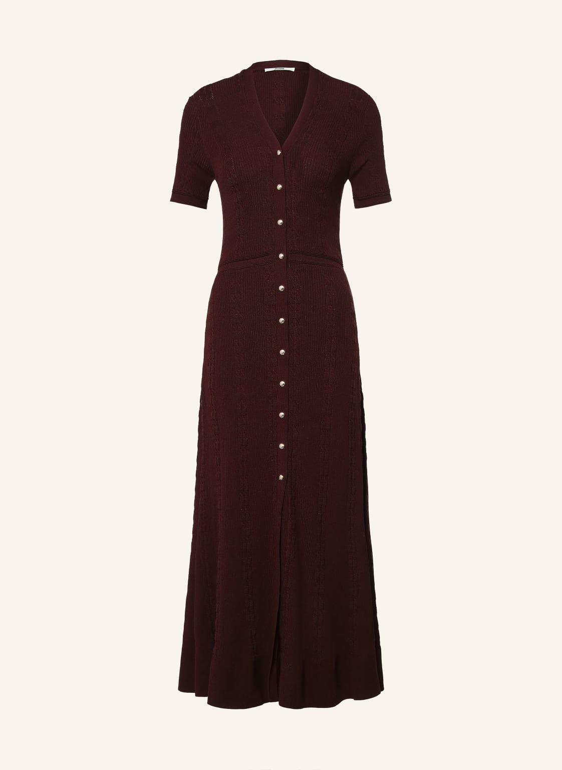 Maje Strickkleid rot