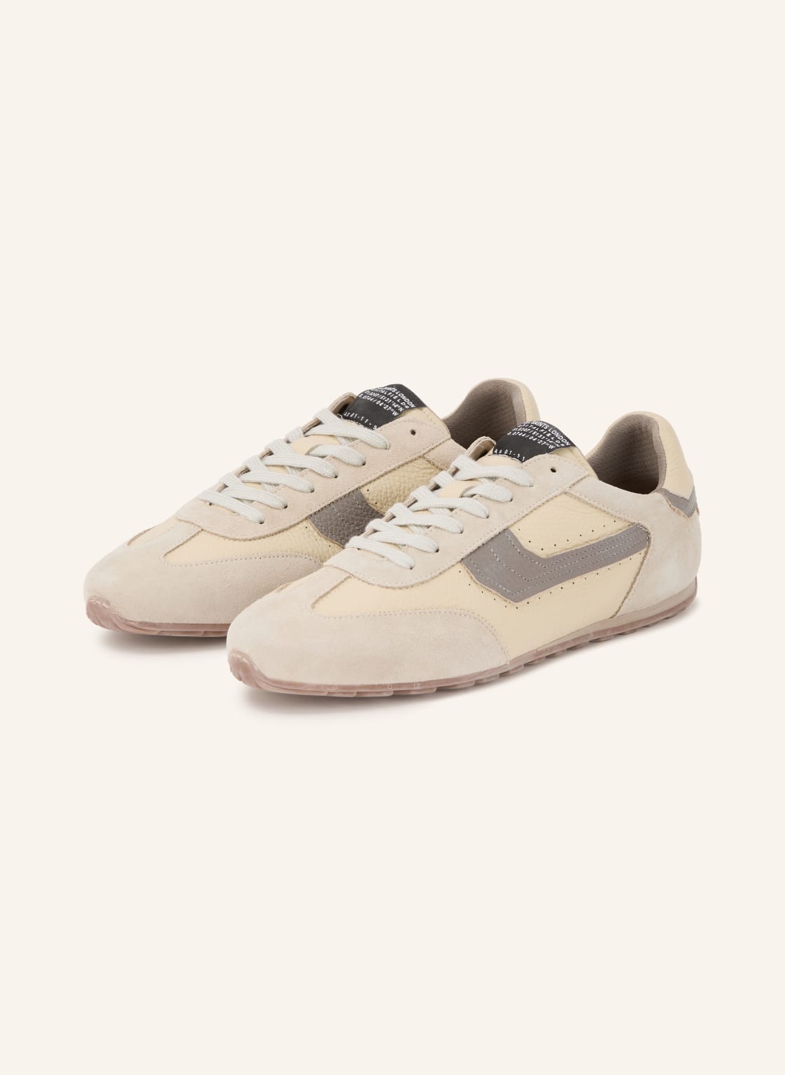 Produktový obrázek AllSaints Allsaints Sneakersy Liam Hex krémová / šedá