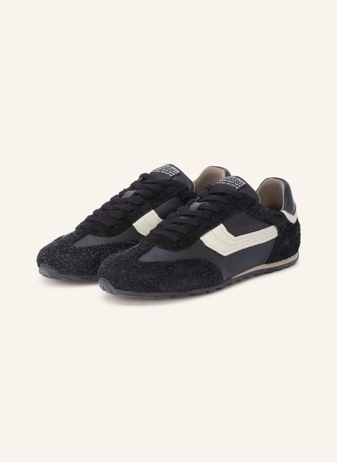 Produktový obrázek AllSaints Allsaints Sneakersy Liam Hex černá / bílá