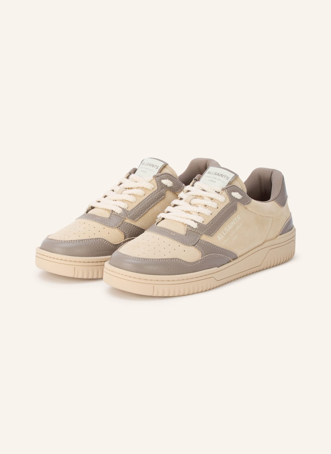 Produktový obrázek AllSaints Allsaints Sneakersy Regan šedá / béžová