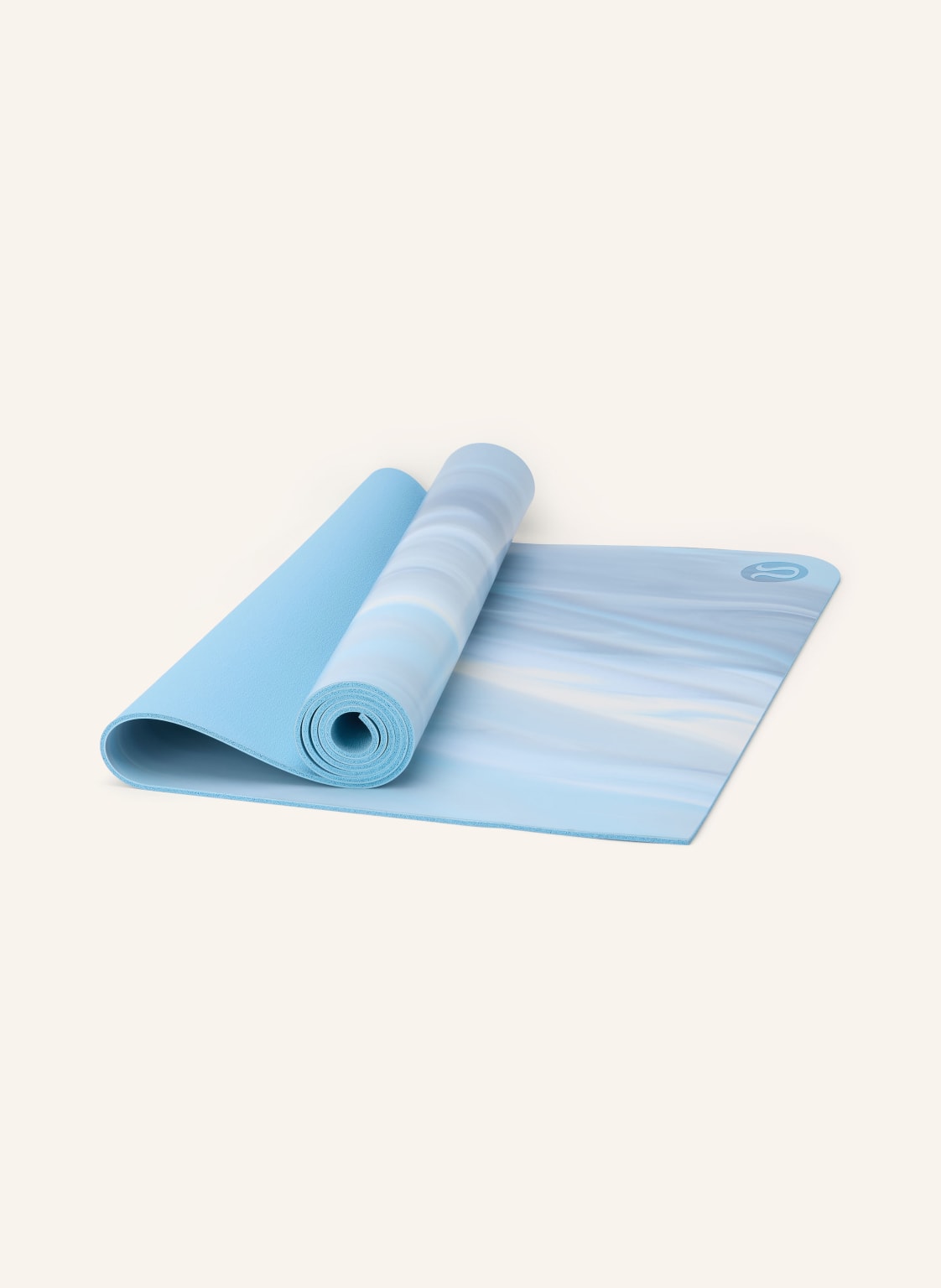 Produktový obrázek lululemon Lululemon Jógová Podložka The Mat 5 Mm tmavě modrá / bílá
