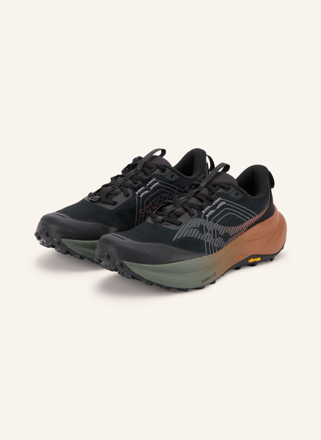Produktový obrázek Saucony Saucony Běžecké Trailové Boty Xodus Ultra 4 černá / hnědá