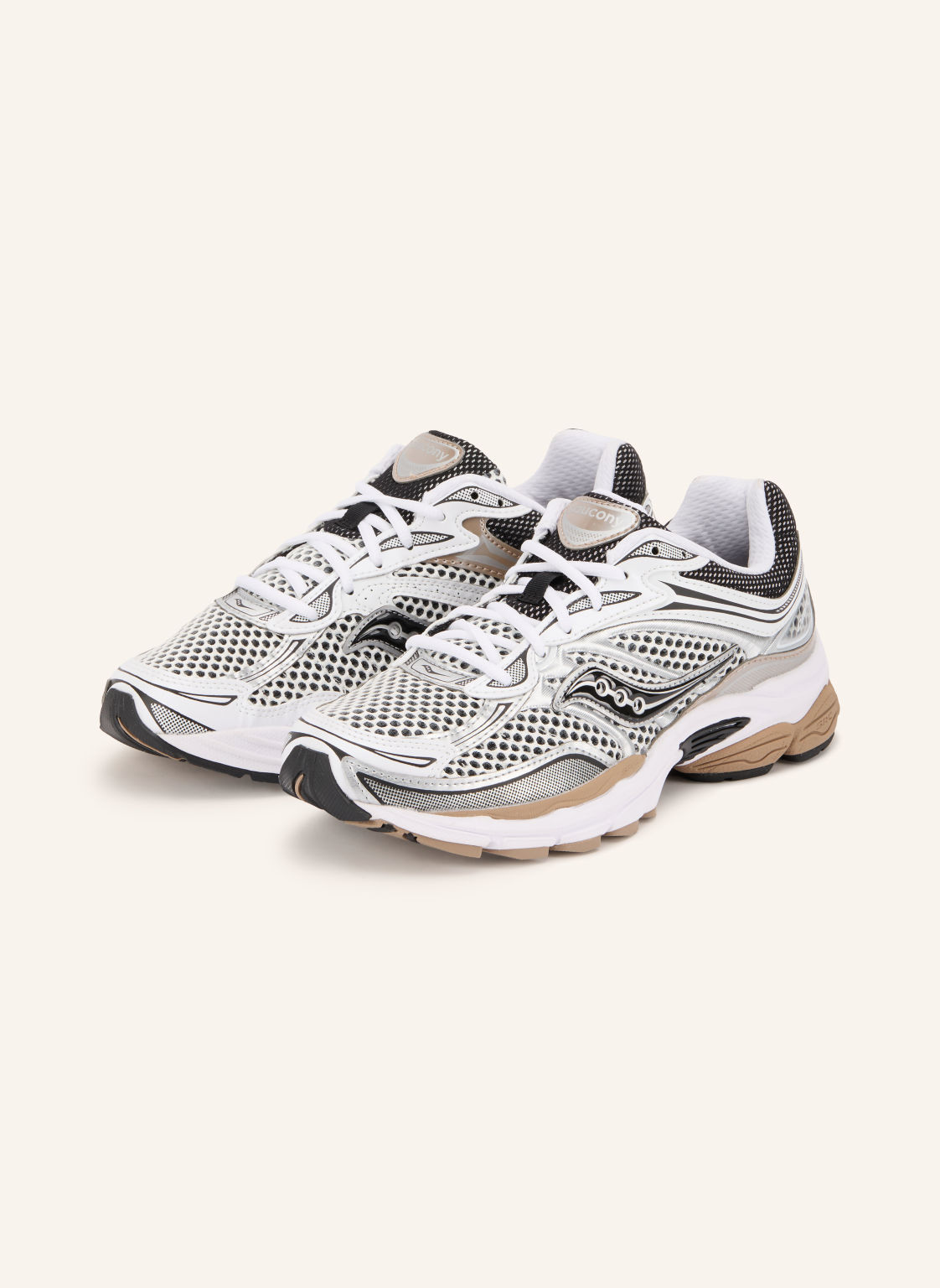 Produktový obrázek Saucony Saucony Sneakersy Progrid Omni 9 stříbrná / bílá / černá