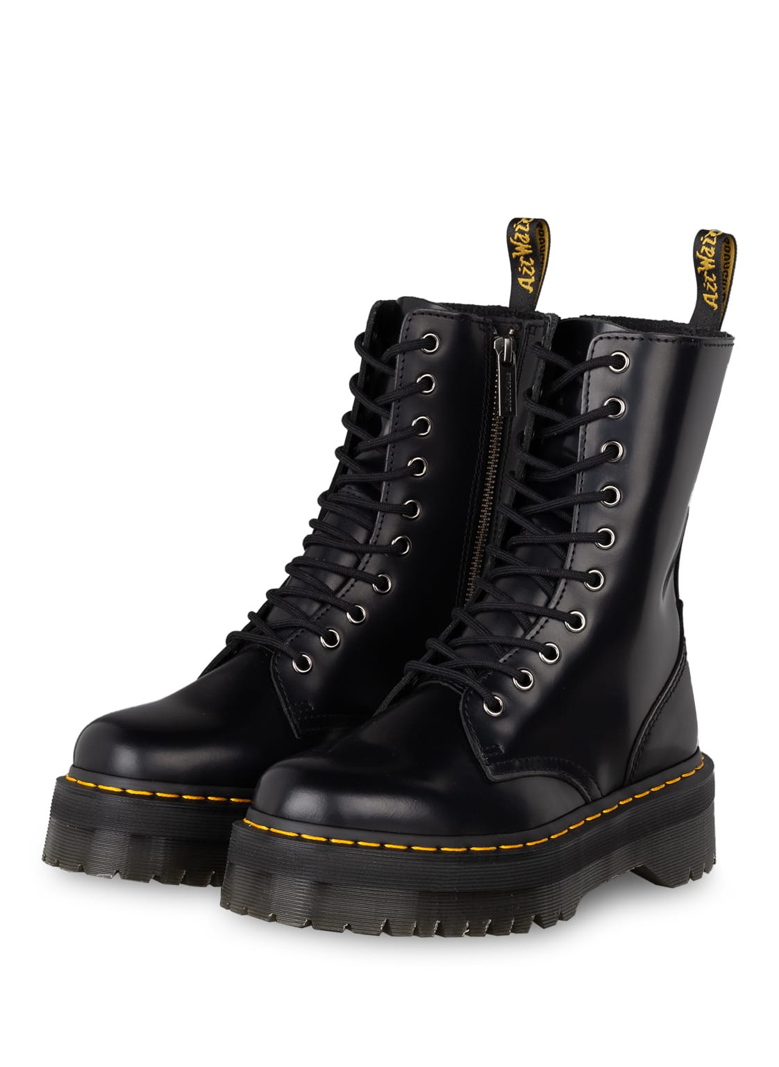 Image of Dr. Martens Plateau-Biker Boots Jadon schwarz