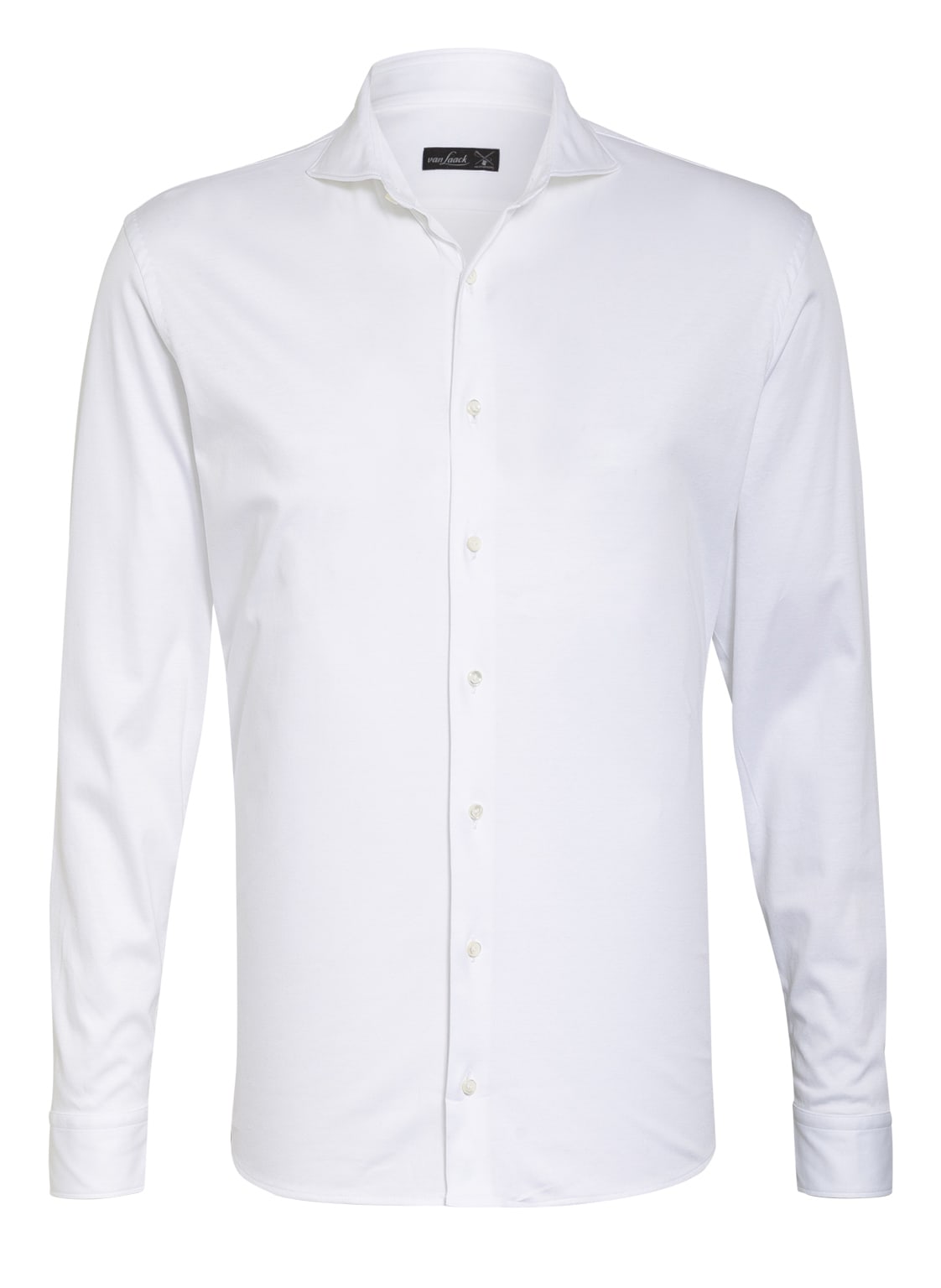 Image of Van Laack Jerseyhemd Slim Fit weiss
