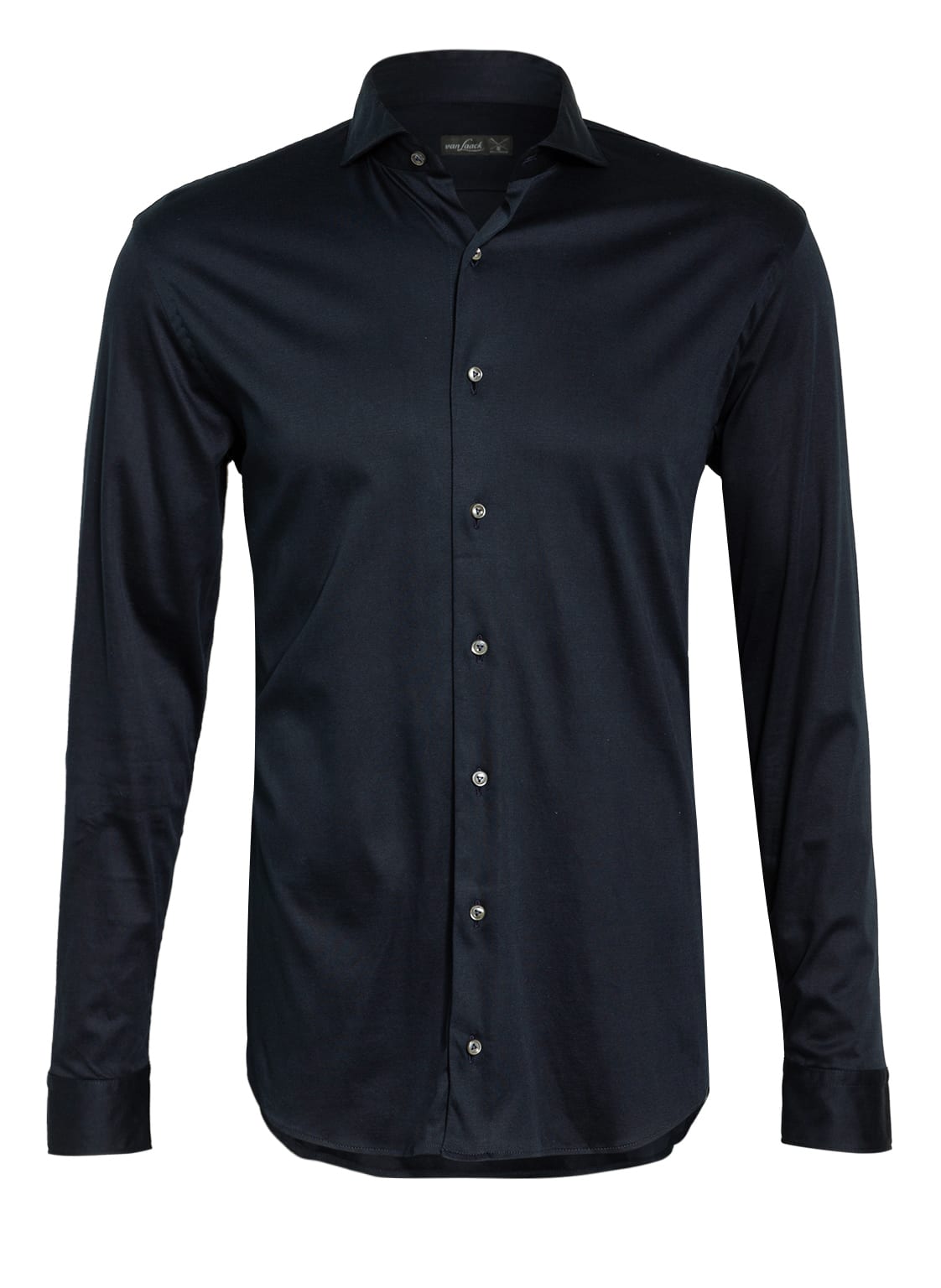 Image of Van Laack Jerseyhemd Slim Fit blau