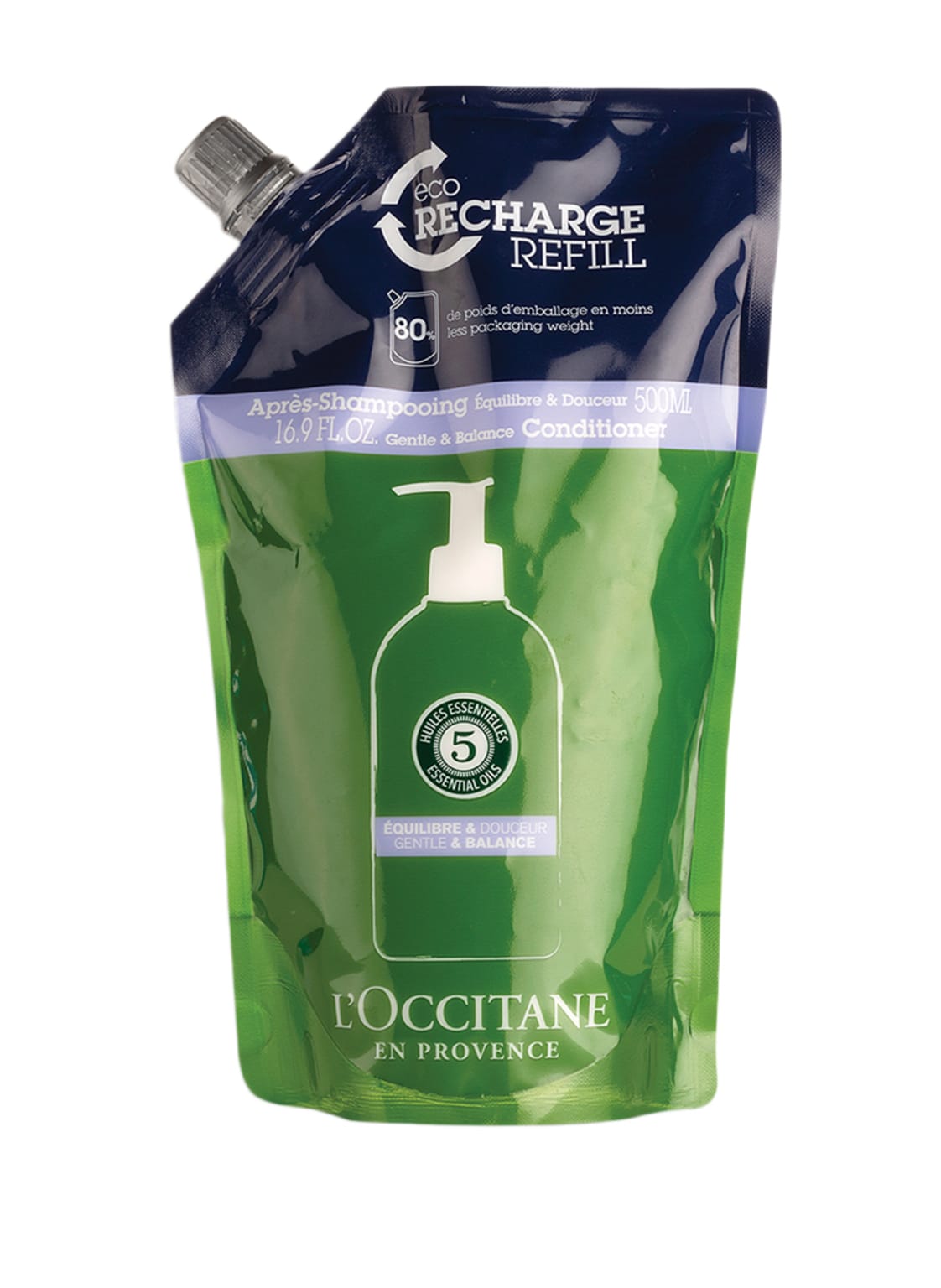 Image of L'occitane Aromachologie Refill Gentle & Balance Conditioner 500 ml