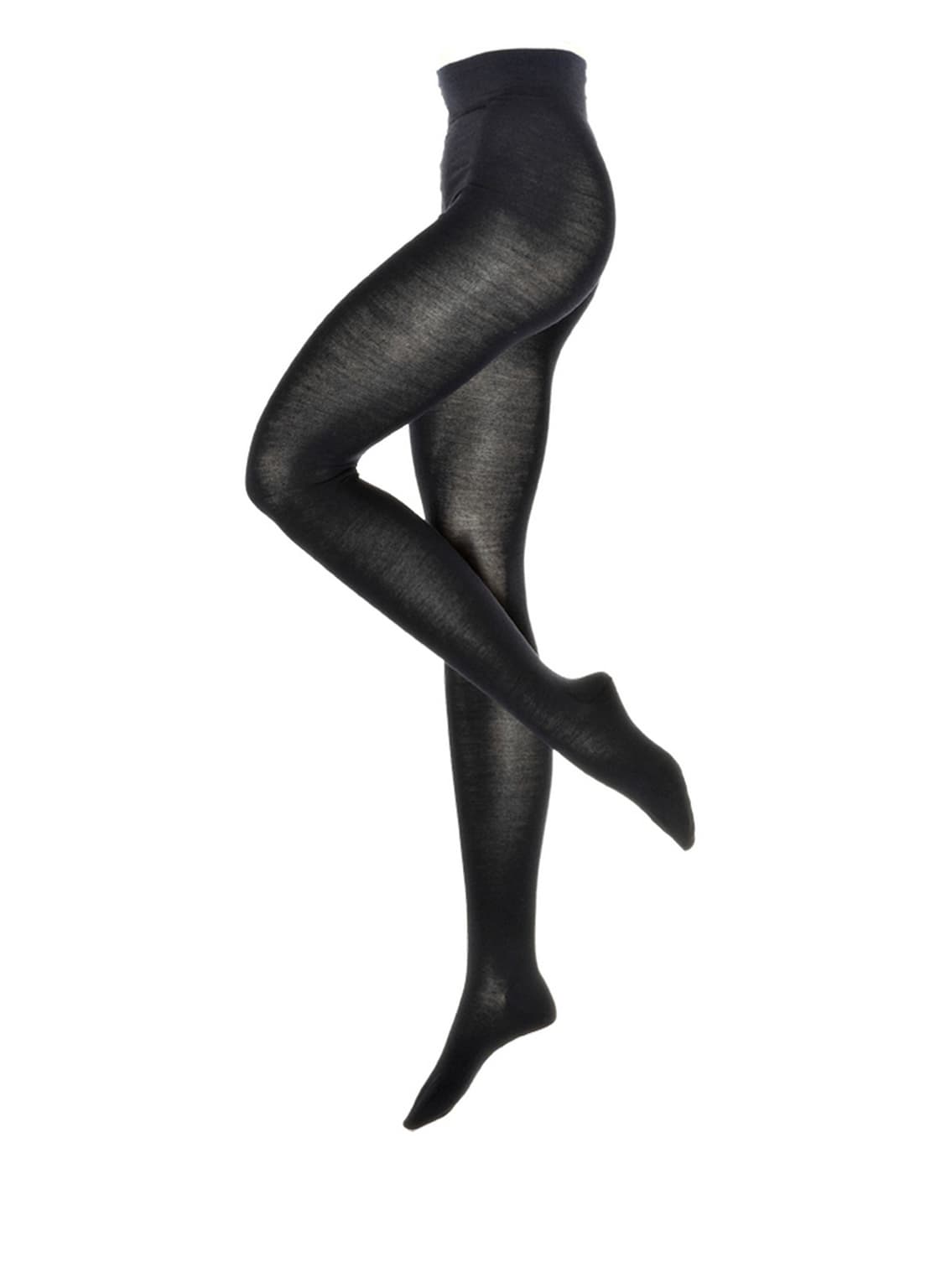 Falke Strumpfhose Softmerino Mit Merinowolle blau