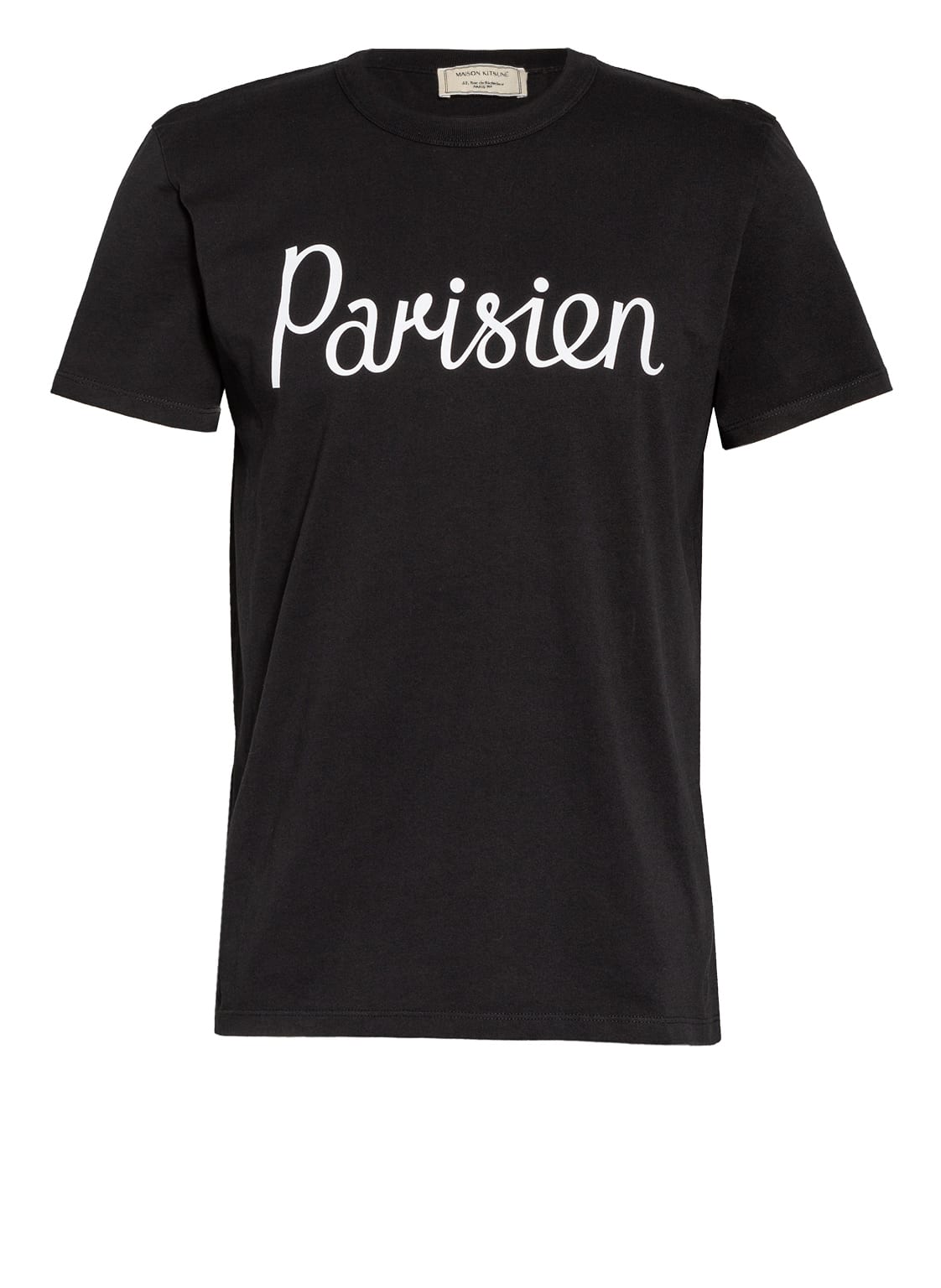 Maison Kitsuné T-Shirt schwarz