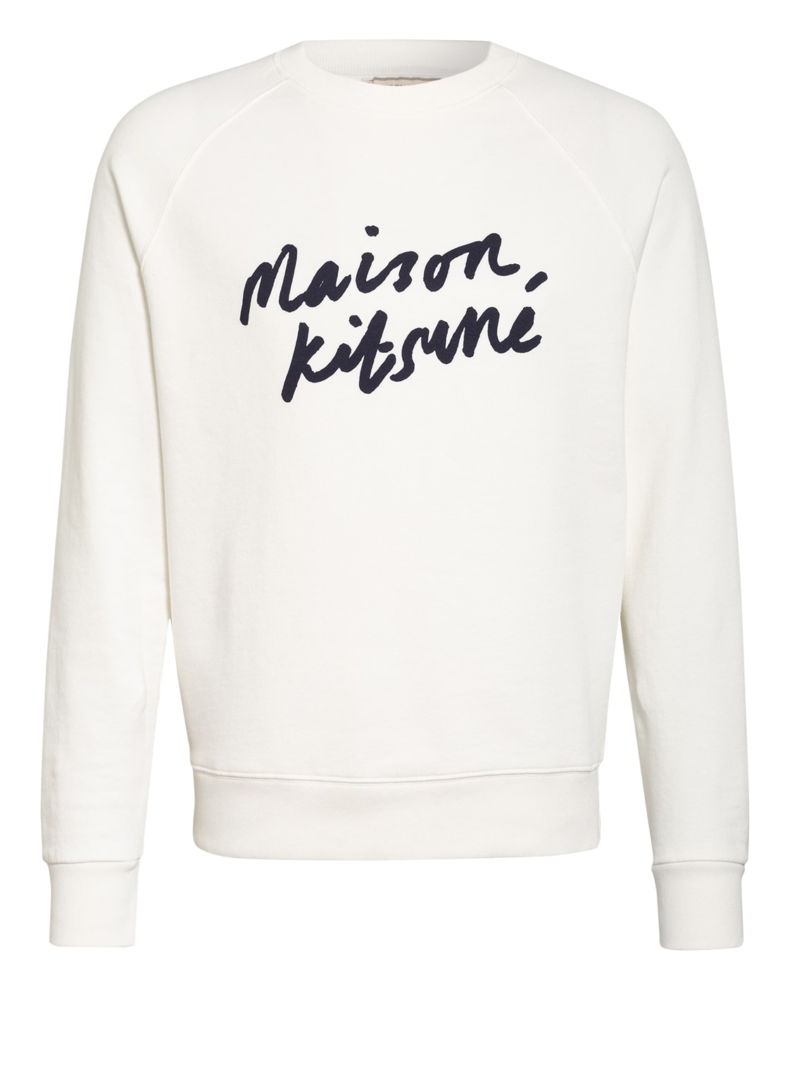 Image of Maison Kitsuné Sweatshirt weiss