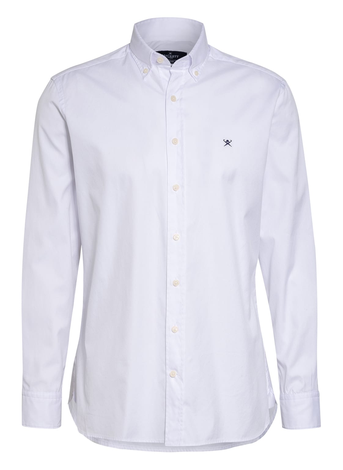 Image of Hackett London Hemd Brompton Slim Fit weiss