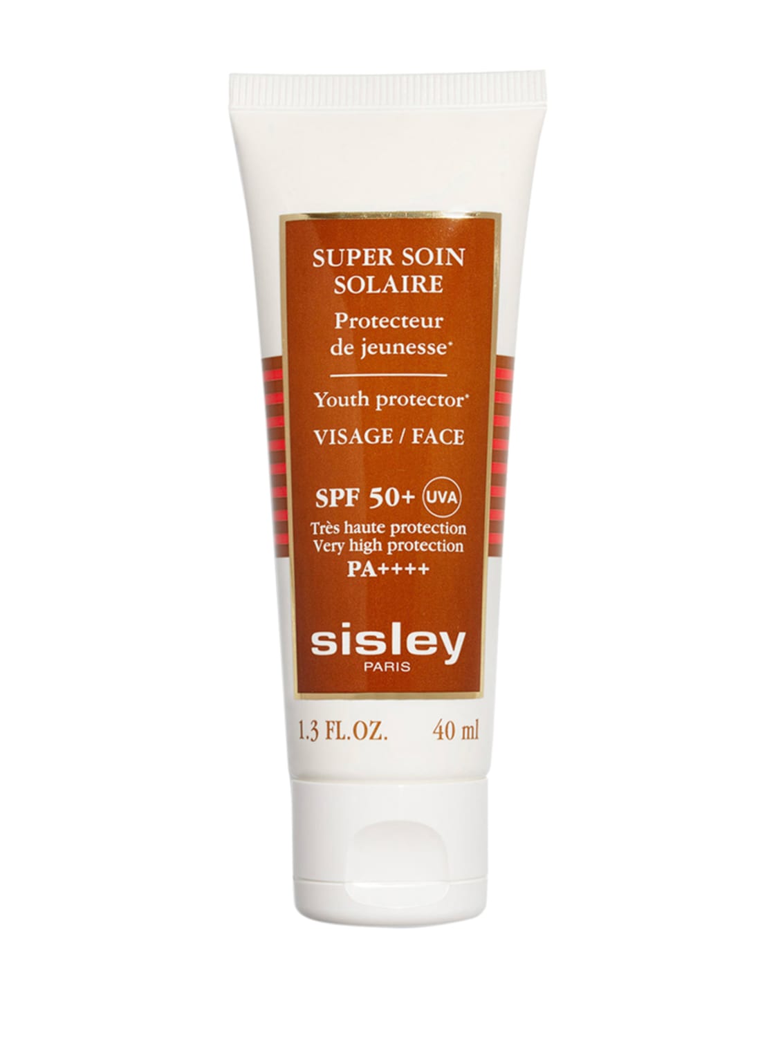 Image of Sisley Paris Super Soin Solaire Visage Spf 50+ Sehr hoher Sonnenschutz für das Gesicht 40 ml