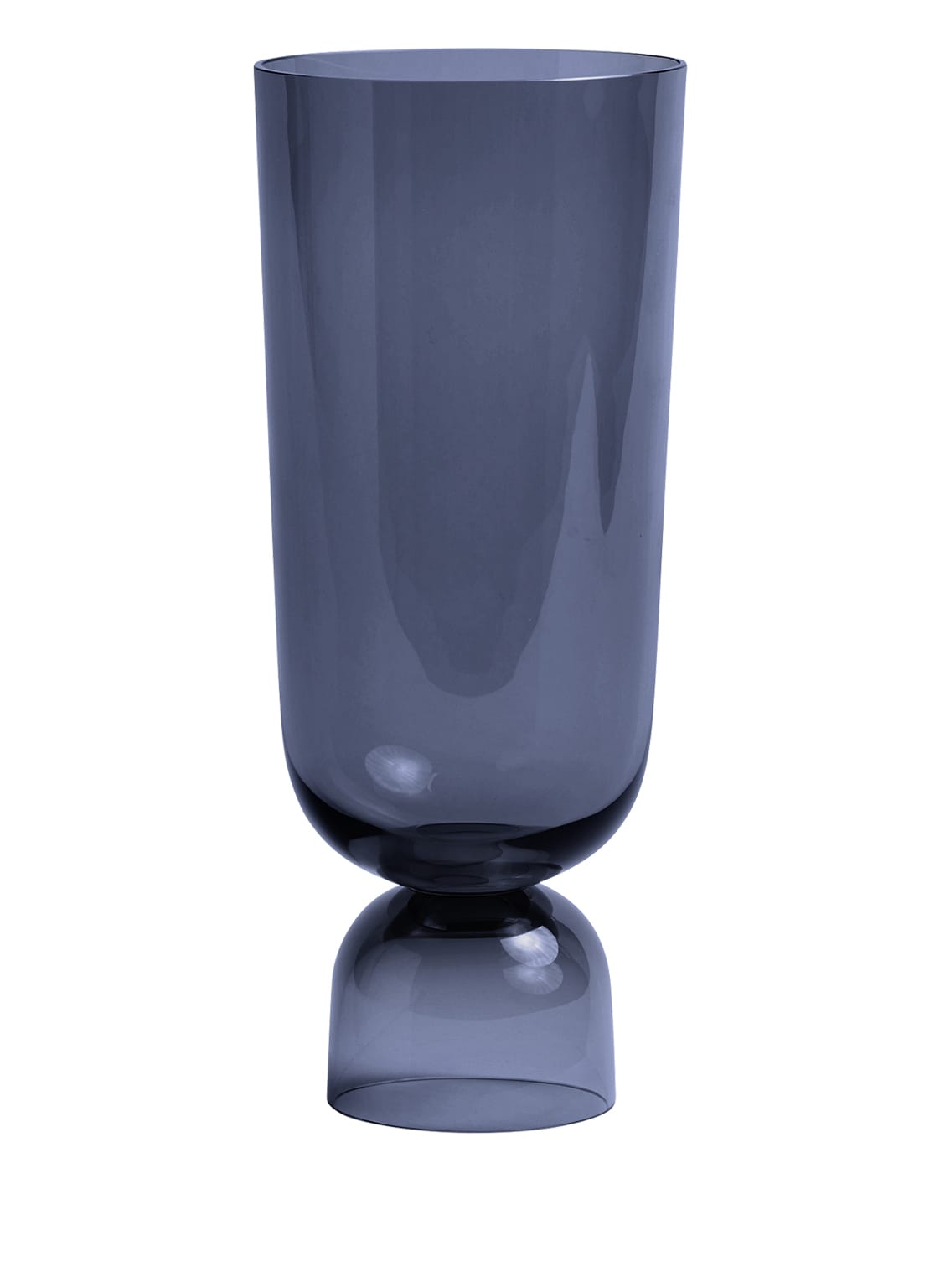 Image of Hay Vase Bottoms Up L blau