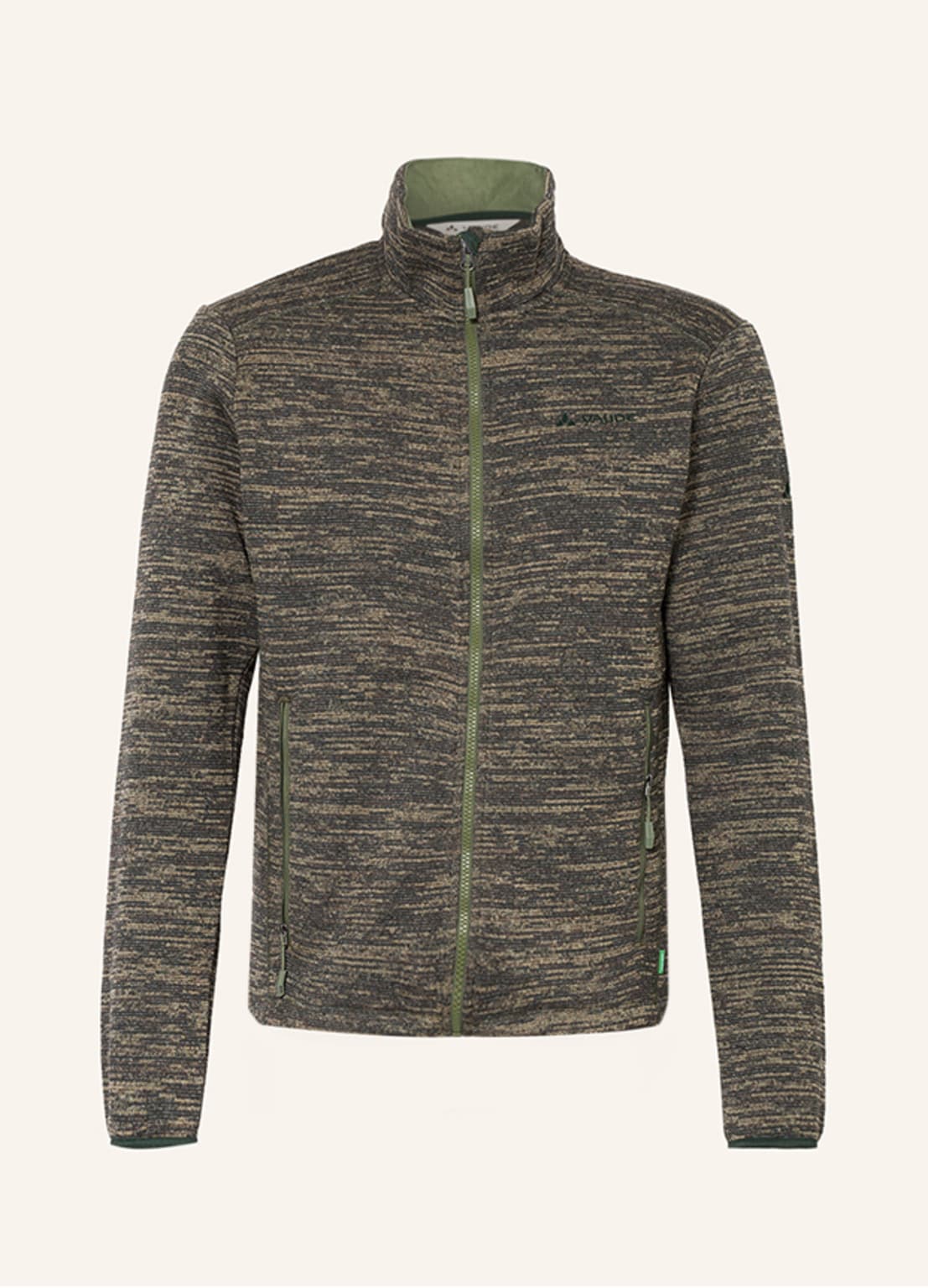 Vaude Strick-Fleecejacke Rienza gruen