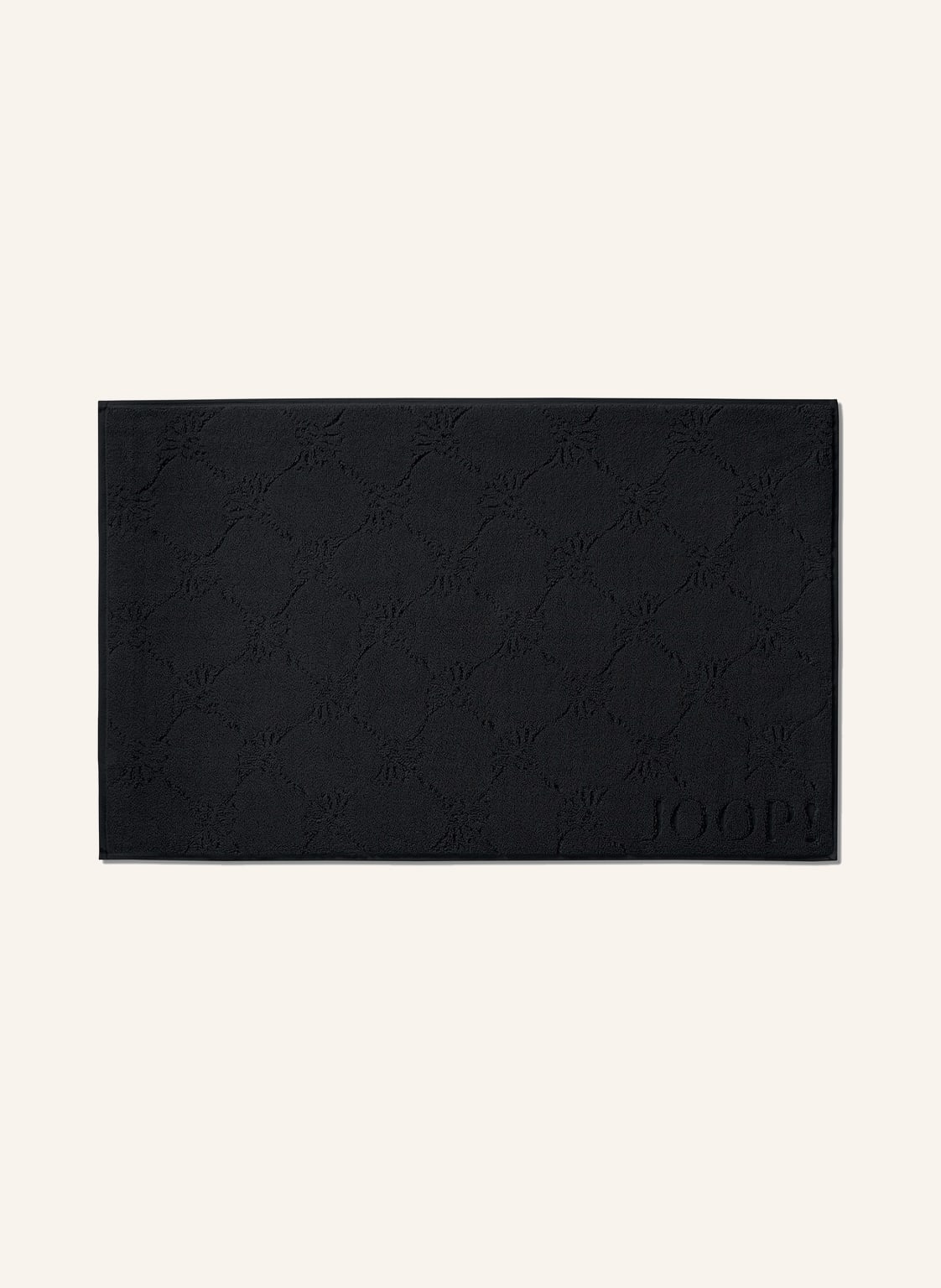 Image of Joop! Badematte Uni Cornflower schwarz