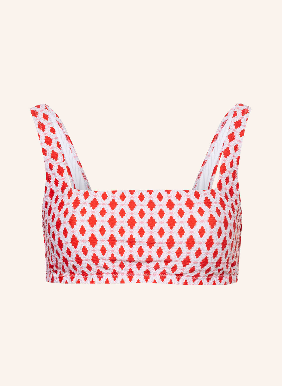 Image of Heidi Klein Bustier-Bikini-Top Marrakesh rot