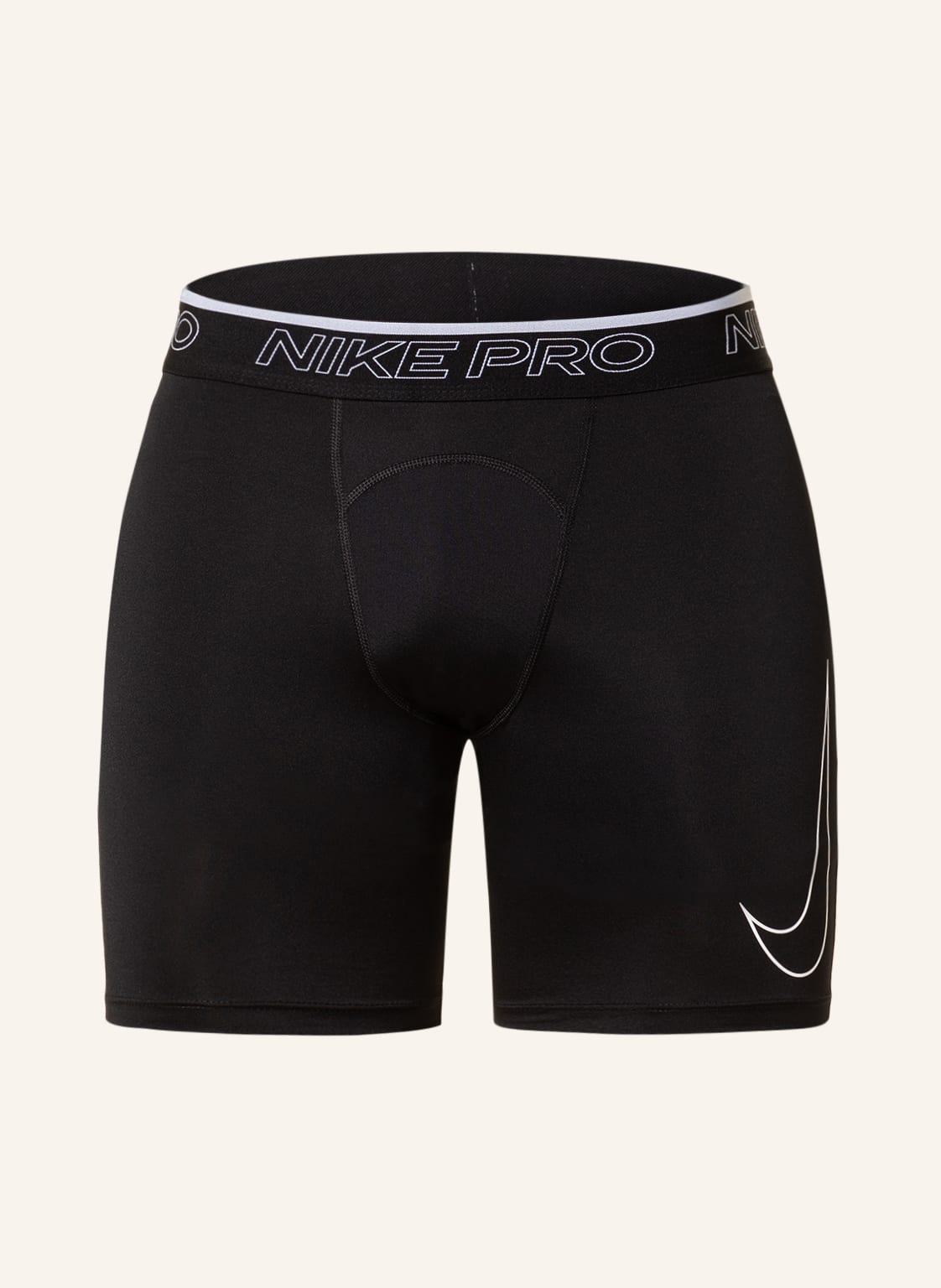 Image of Nike Trainingsshorts Pro Dri-Fit Mit Mesh-Einsätzen schwarz