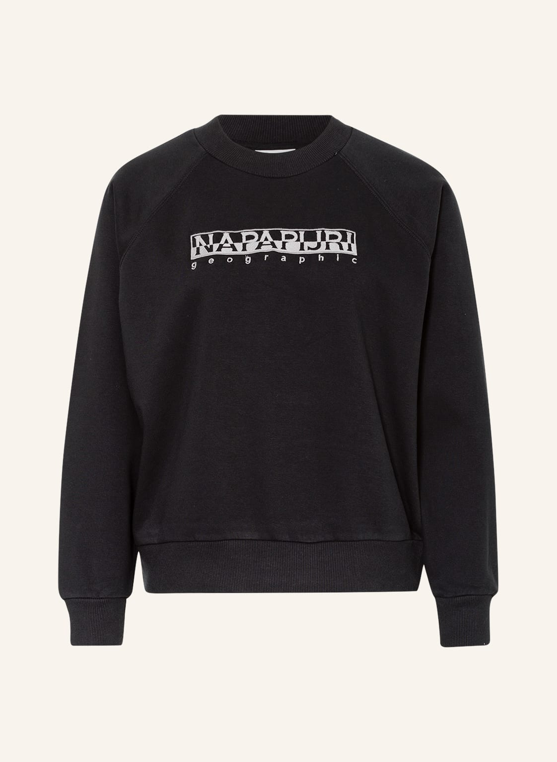 Napapijri Oversized-Sweatshirt schwarz