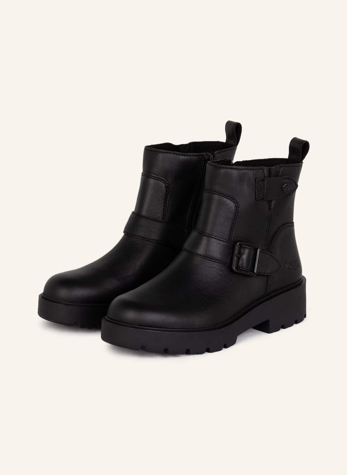 Image of Ugg Biker Boots Saoirse schwarz