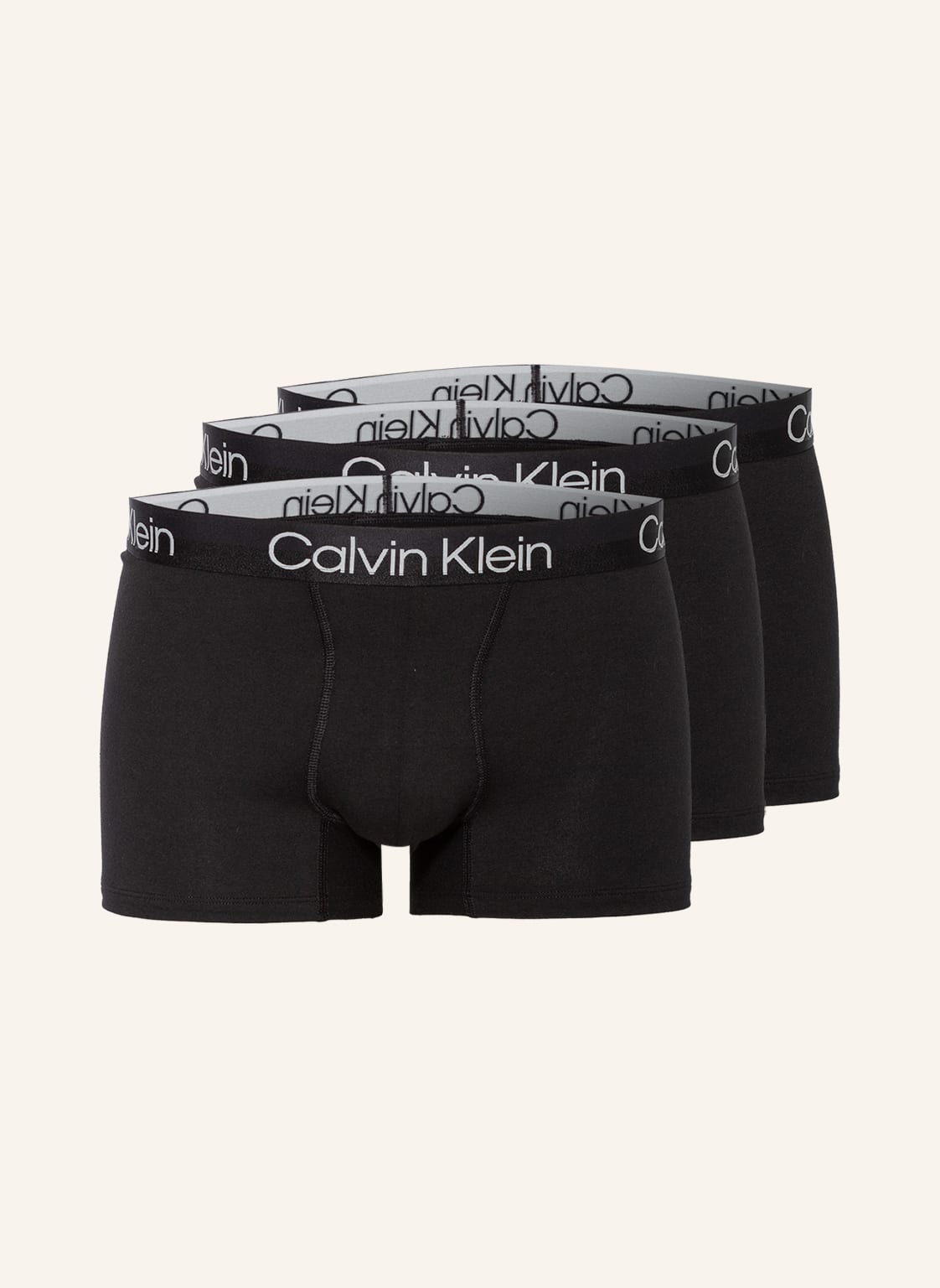 Image of Calvin Klein 3er-Pack Boxershorts Modern Structure schwarz