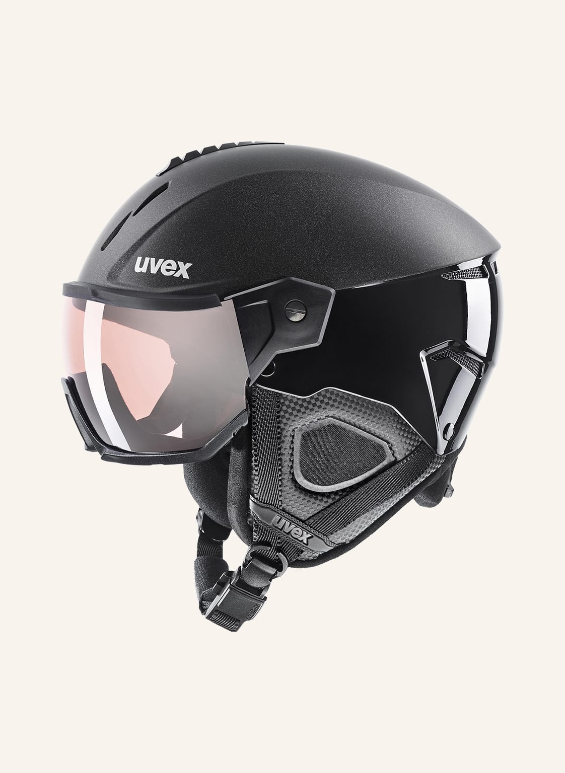 Image of Uvex Skihelm Instinct Visor Pro V schwarz