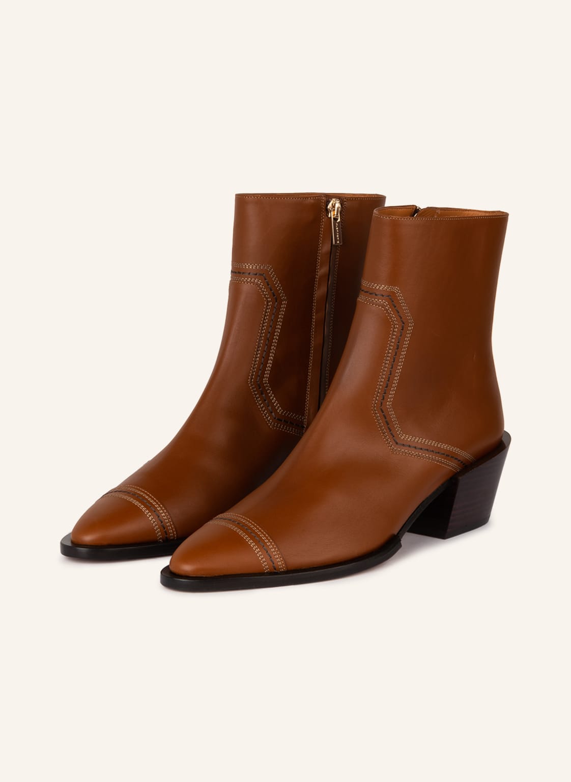 Clergerie Stiefeletten Merry braun