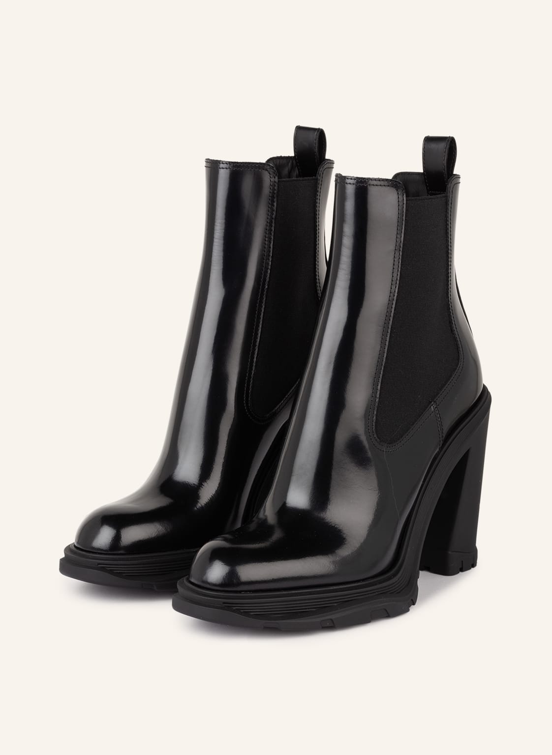 Image of Alexander Mcqueen Chelsea-Boots schwarz