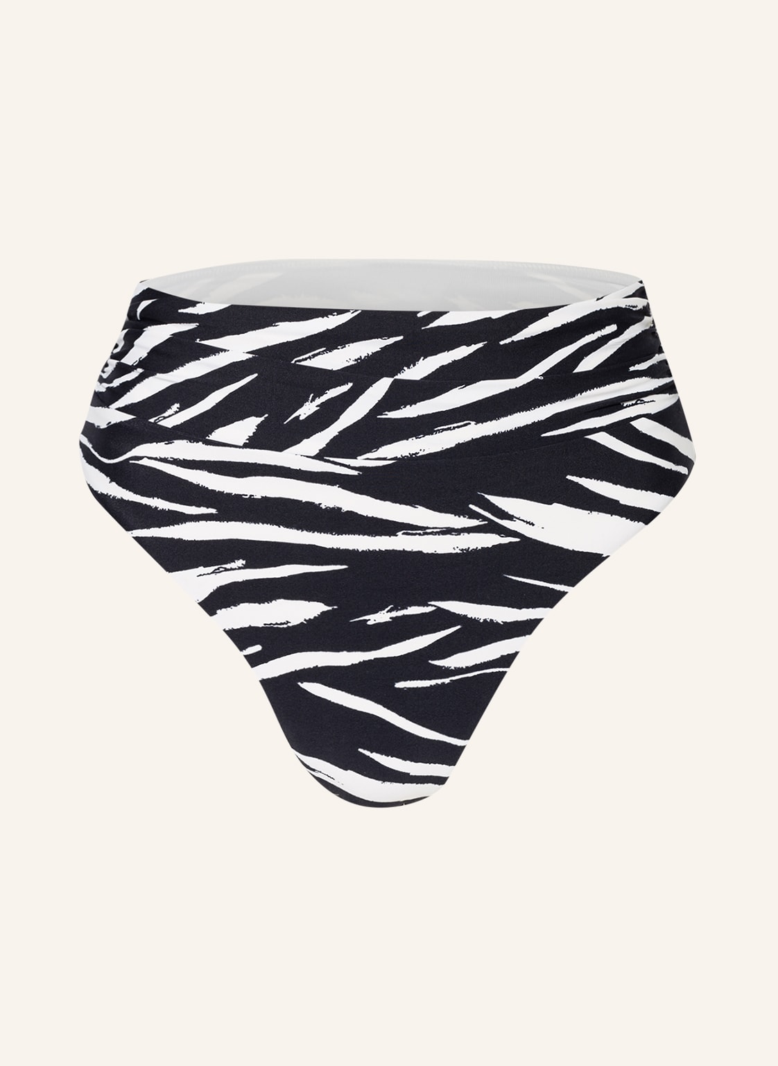 Image of Seafolly High-Waist-Bikini-Hose Skin Deep schwarz