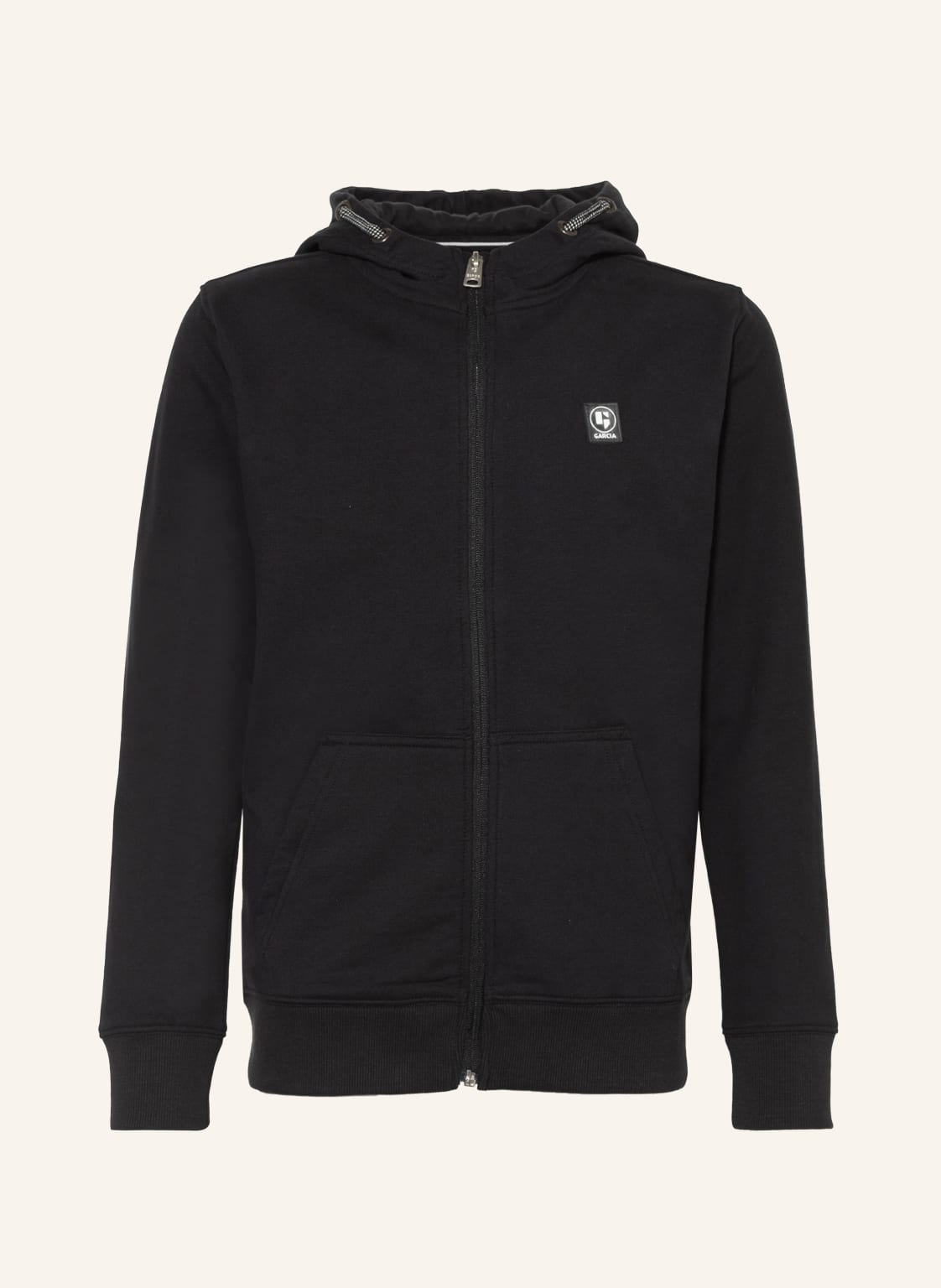 Image of Garcia Sweatjacke schwarz
