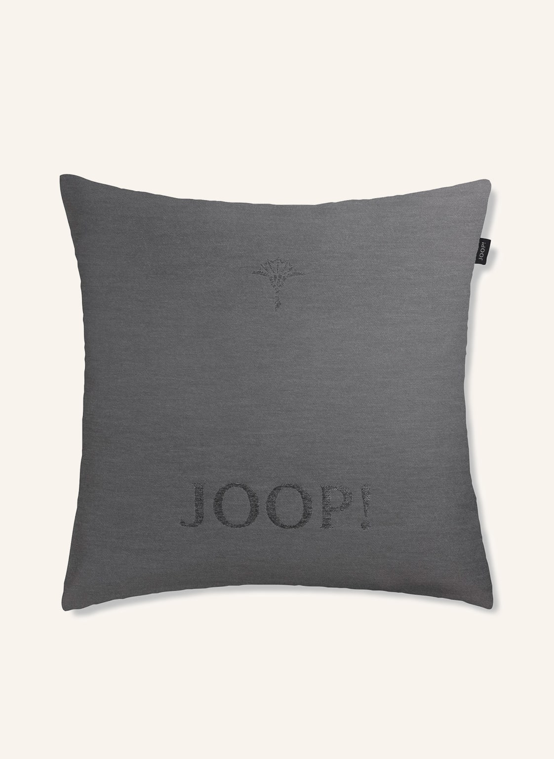 Image of Joop! Dekokissenhülle Chains grau