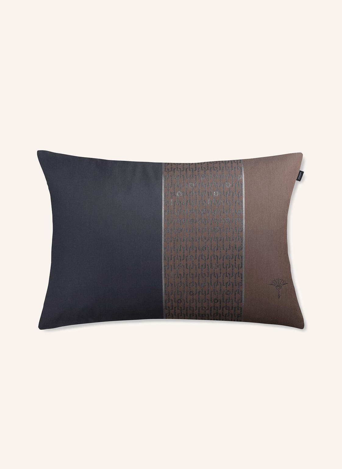 Image of Joop! Dekokissenhülle Chains braun