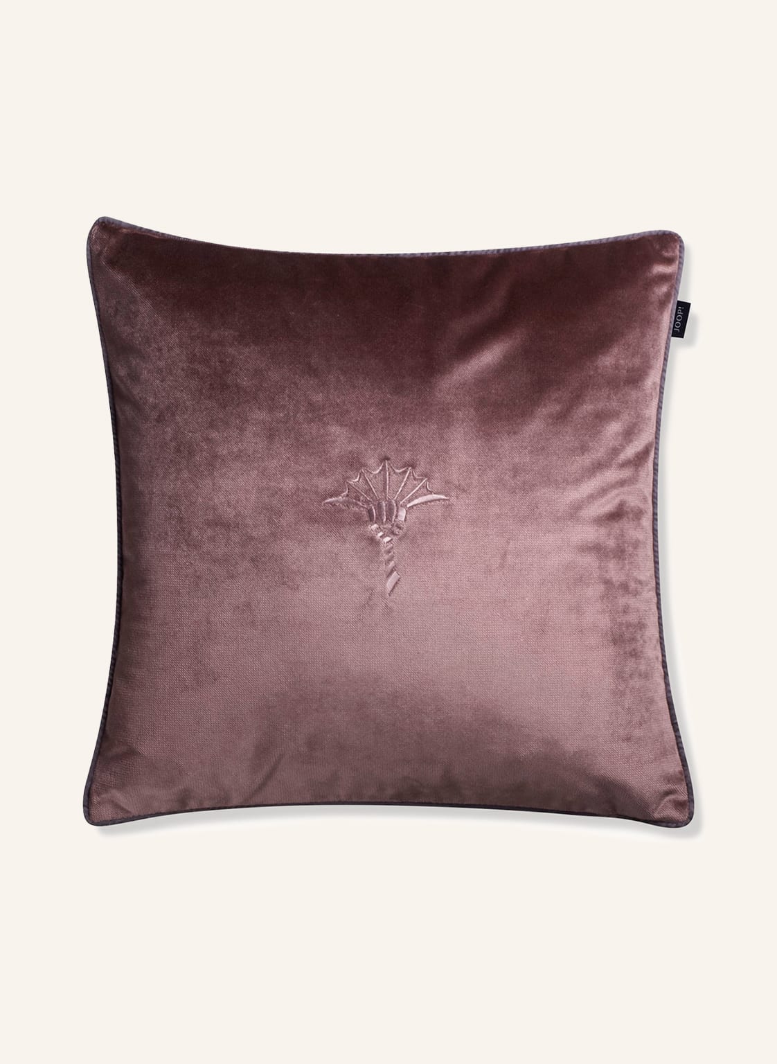 Image of Joop! Samt-Dekokissenhülle Stage rosa