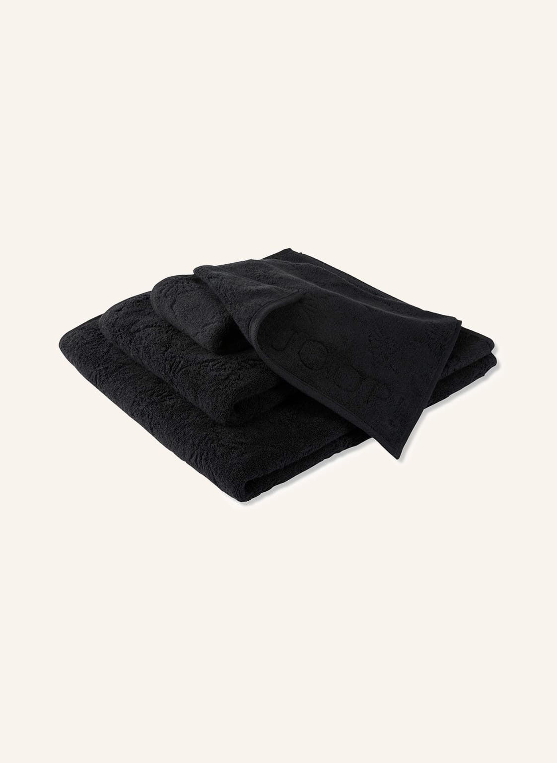 Image of Joop! Duschtuch Uni Cornflower schwarz