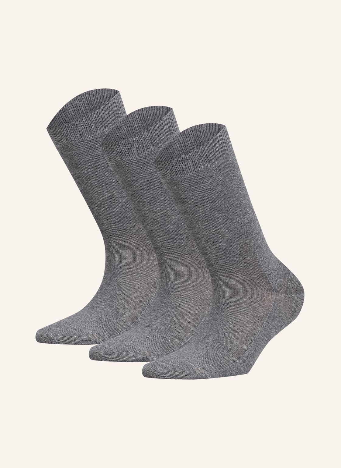 Falke 3er-Pack Socken Family grau