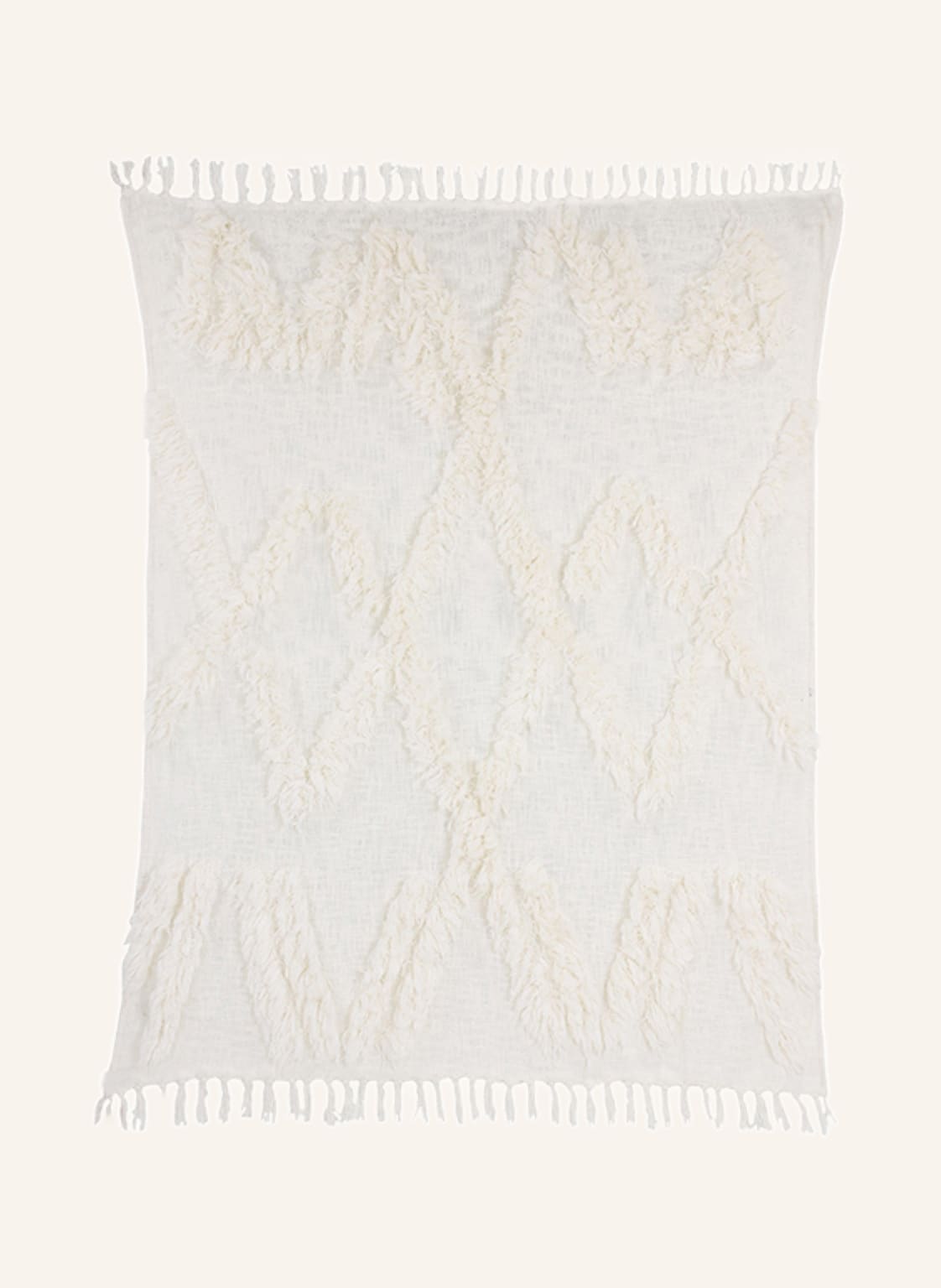 Image of Hk Living Plaid weiss