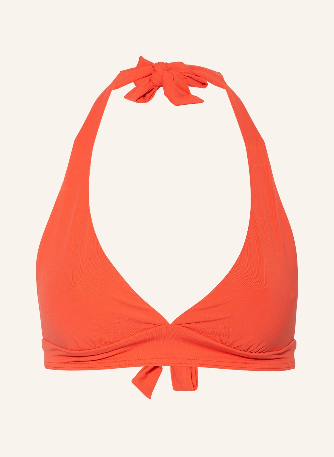 Image of Maryan Mehlhorn Neckholder-Bikini-Top Softline orange