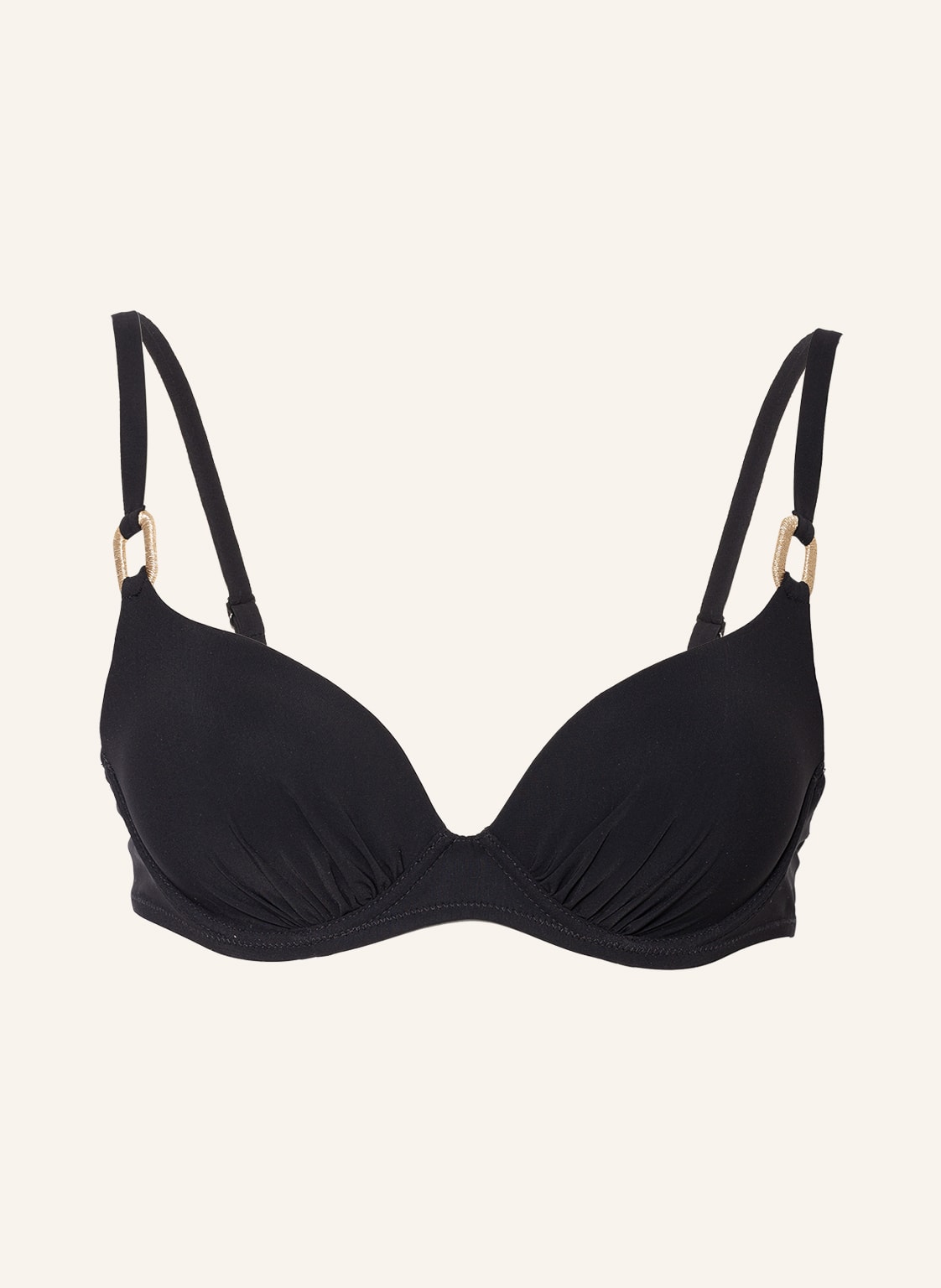 Image of Maryan Mehlhorn Bügel-Bikini-Top Sailor Luxe schwarz