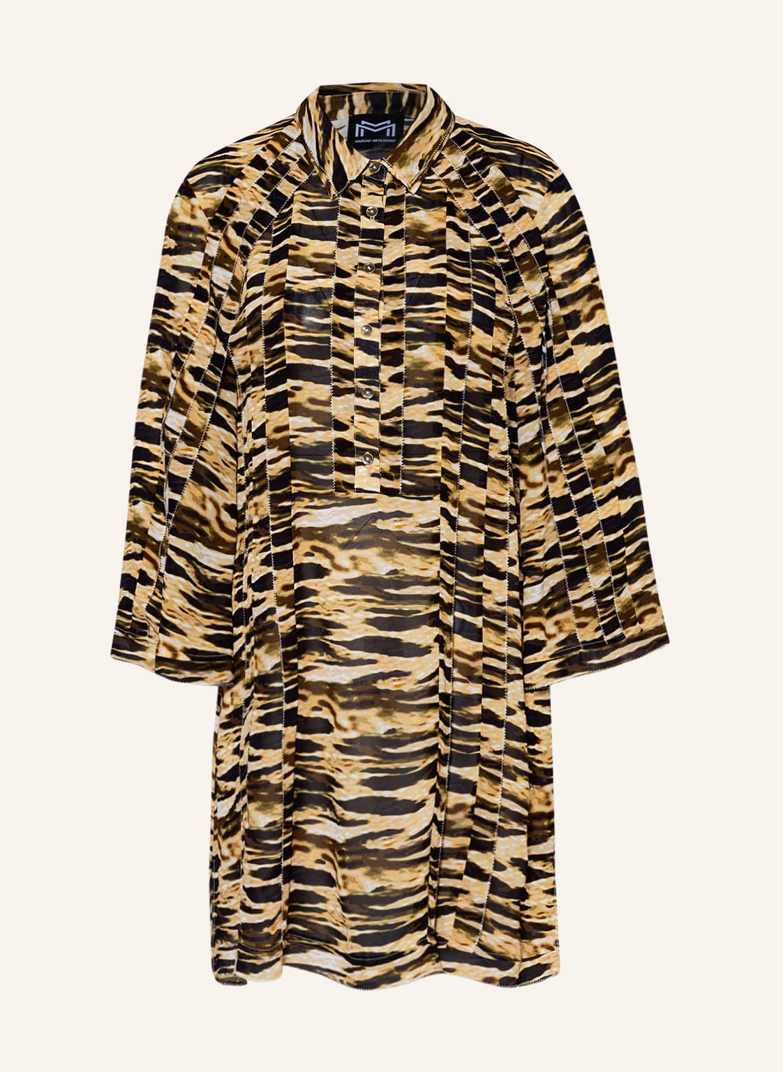 Image of Maryan Mehlhorn Strandkleid Edge braun