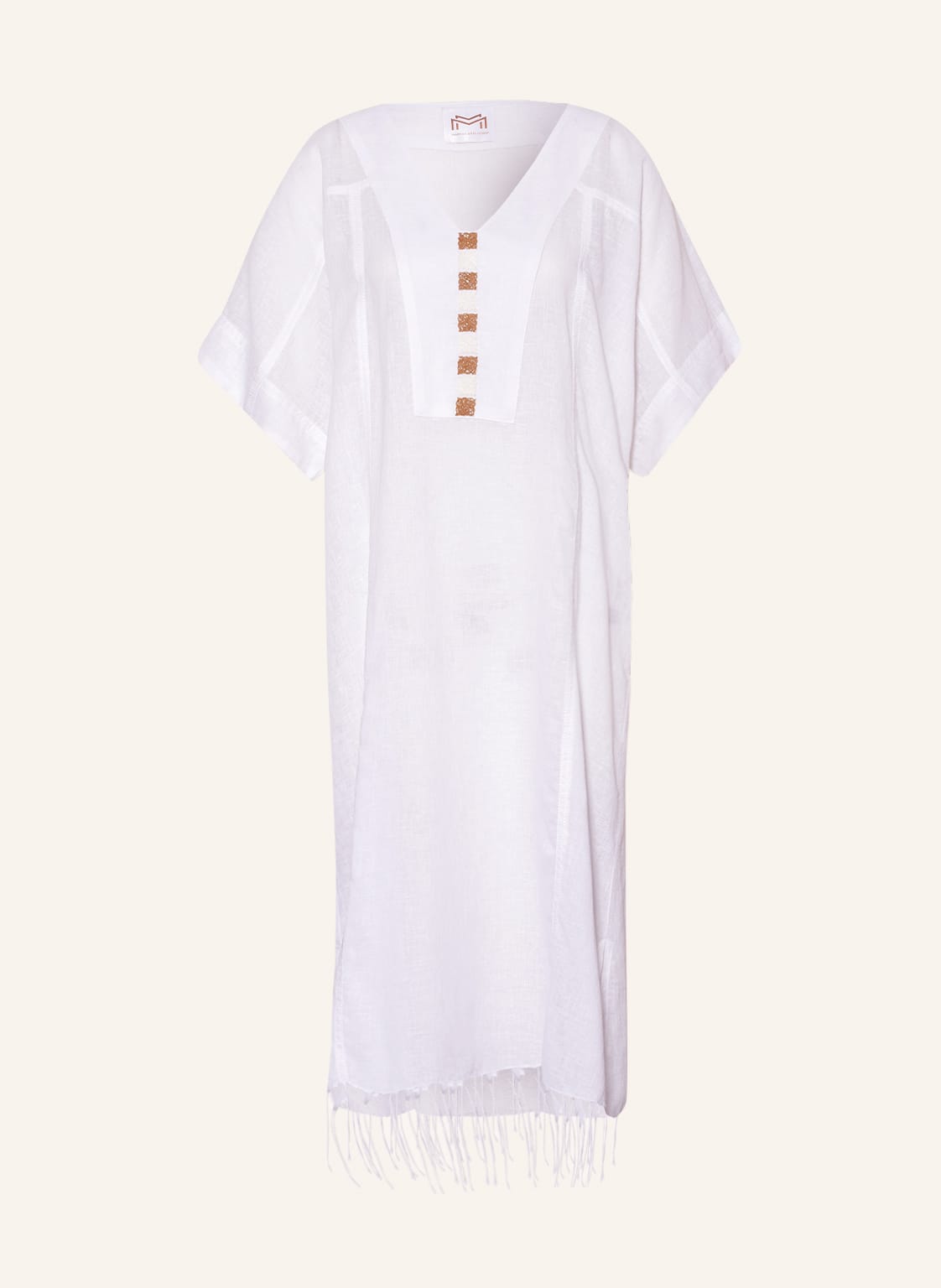 Image of Maryan Mehlhorn Kaftan Traces weiss
