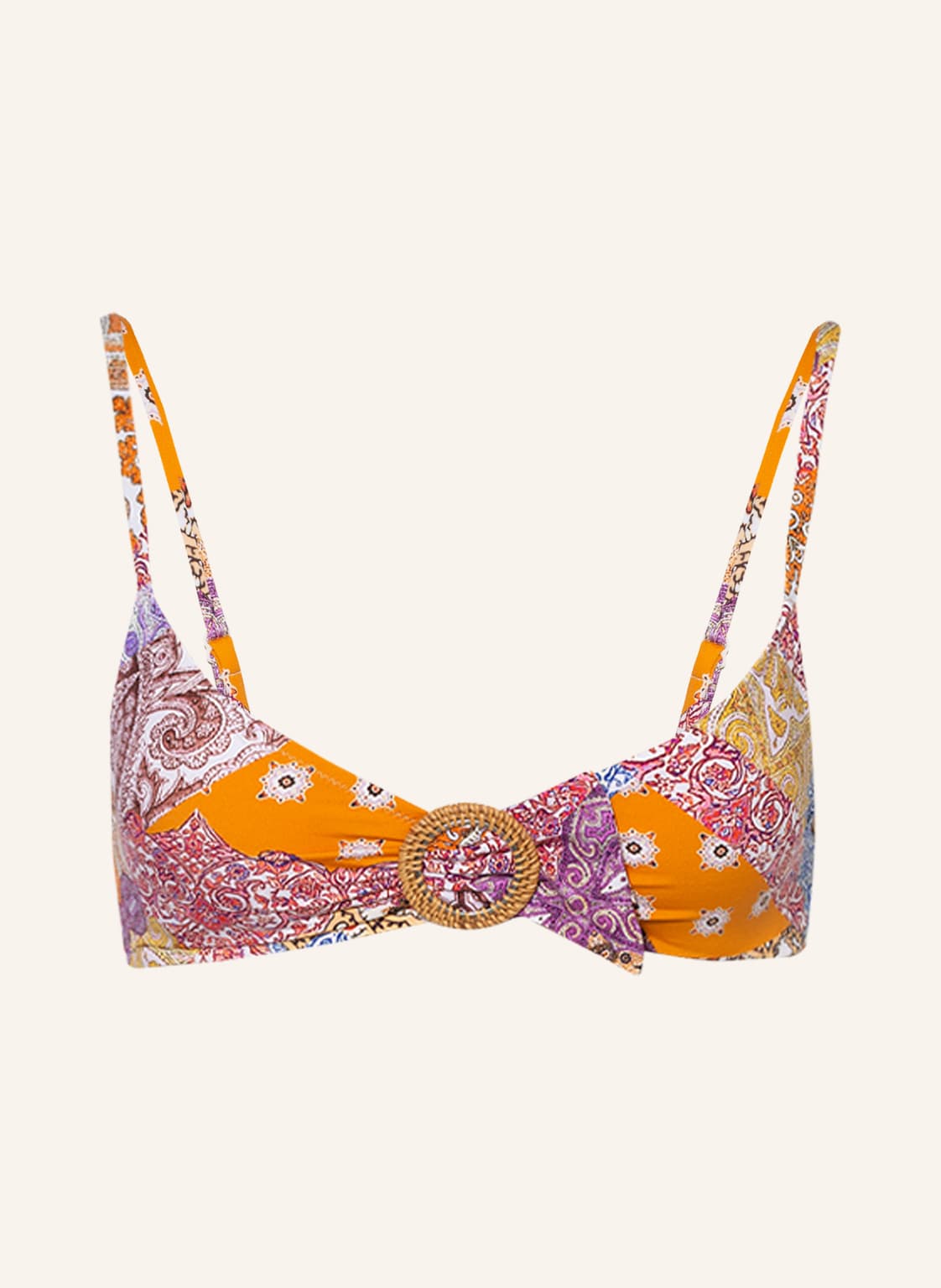 Image of Watercult Bralette-Bikini-Top Boho Heat orange
