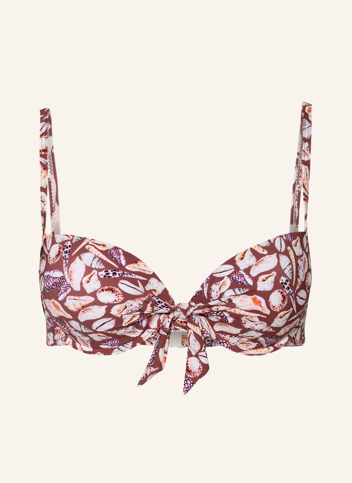 Image of Watercult Bügel-Bikini-Top Shoreline Charm rot