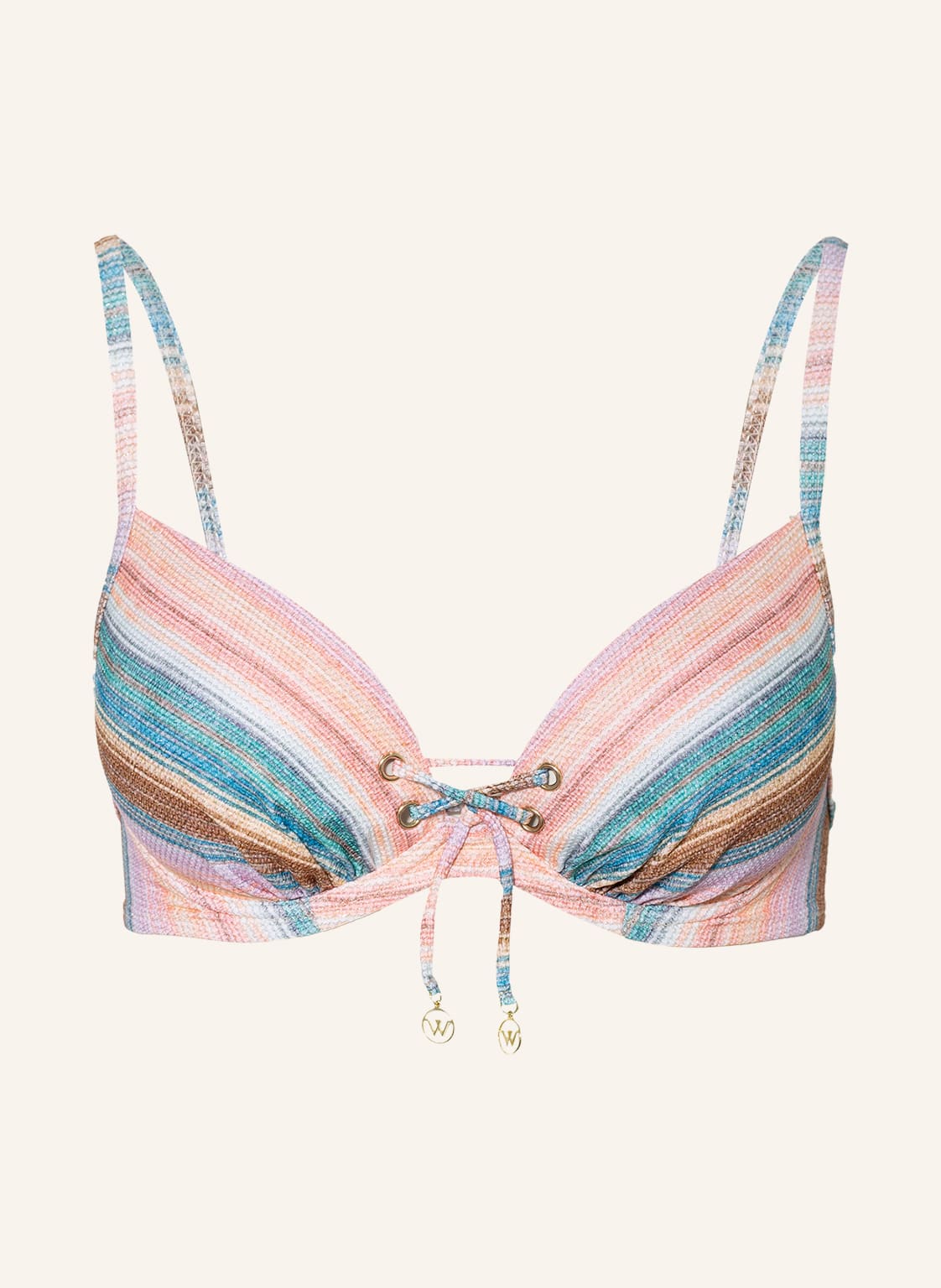 Image of Watercult Bügel-Bikini-Top Pastel Sunset rosa